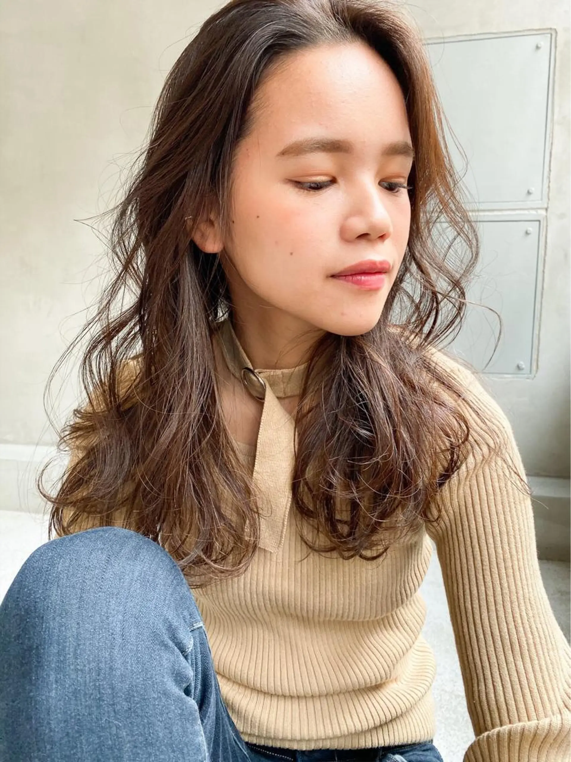 ロング カラー 髪質改善/艶髪特化 /柔らかさ/清水翔矢のヘアスタイル