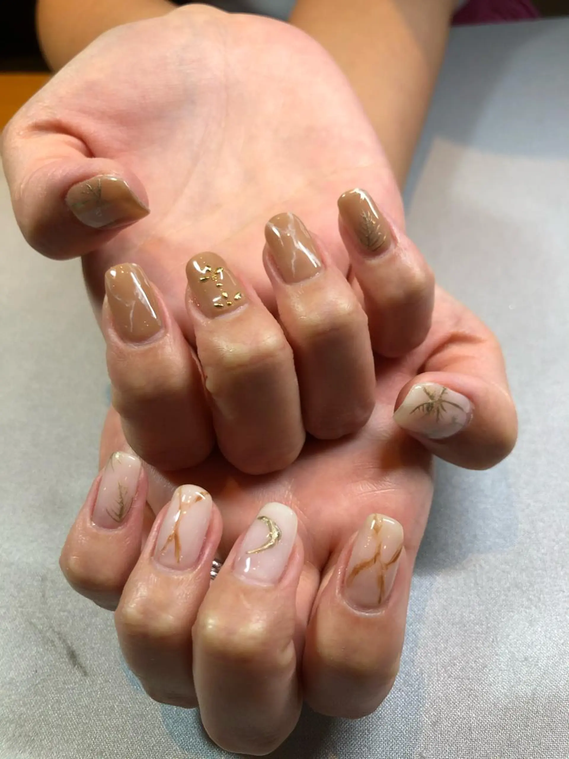 ネイル iiloo aromaworksのネイルデザイン