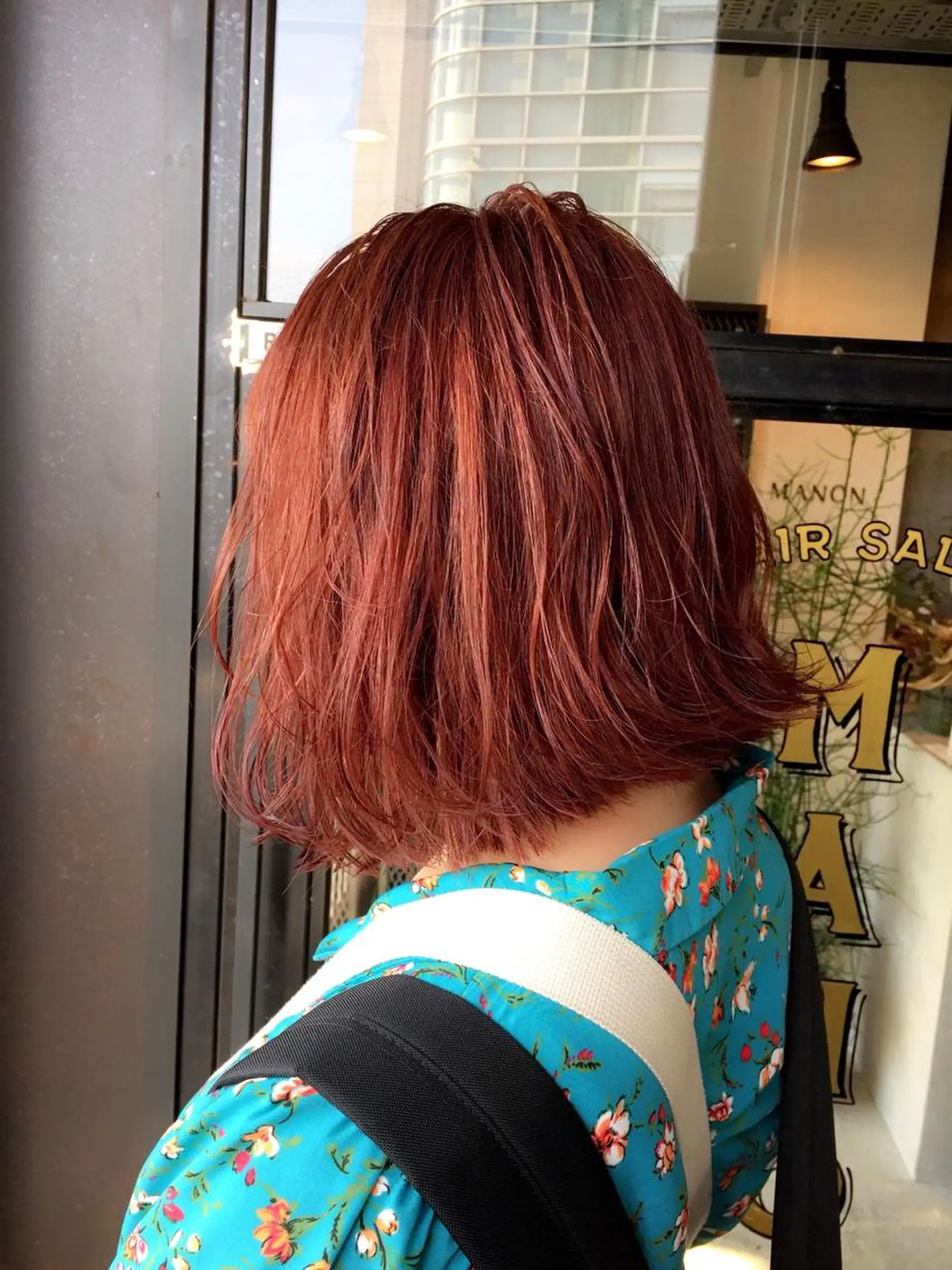 ショート カラー ベージュカラー ピンクカラー ピンクベージュ 倉家 聖のヘアスタイル