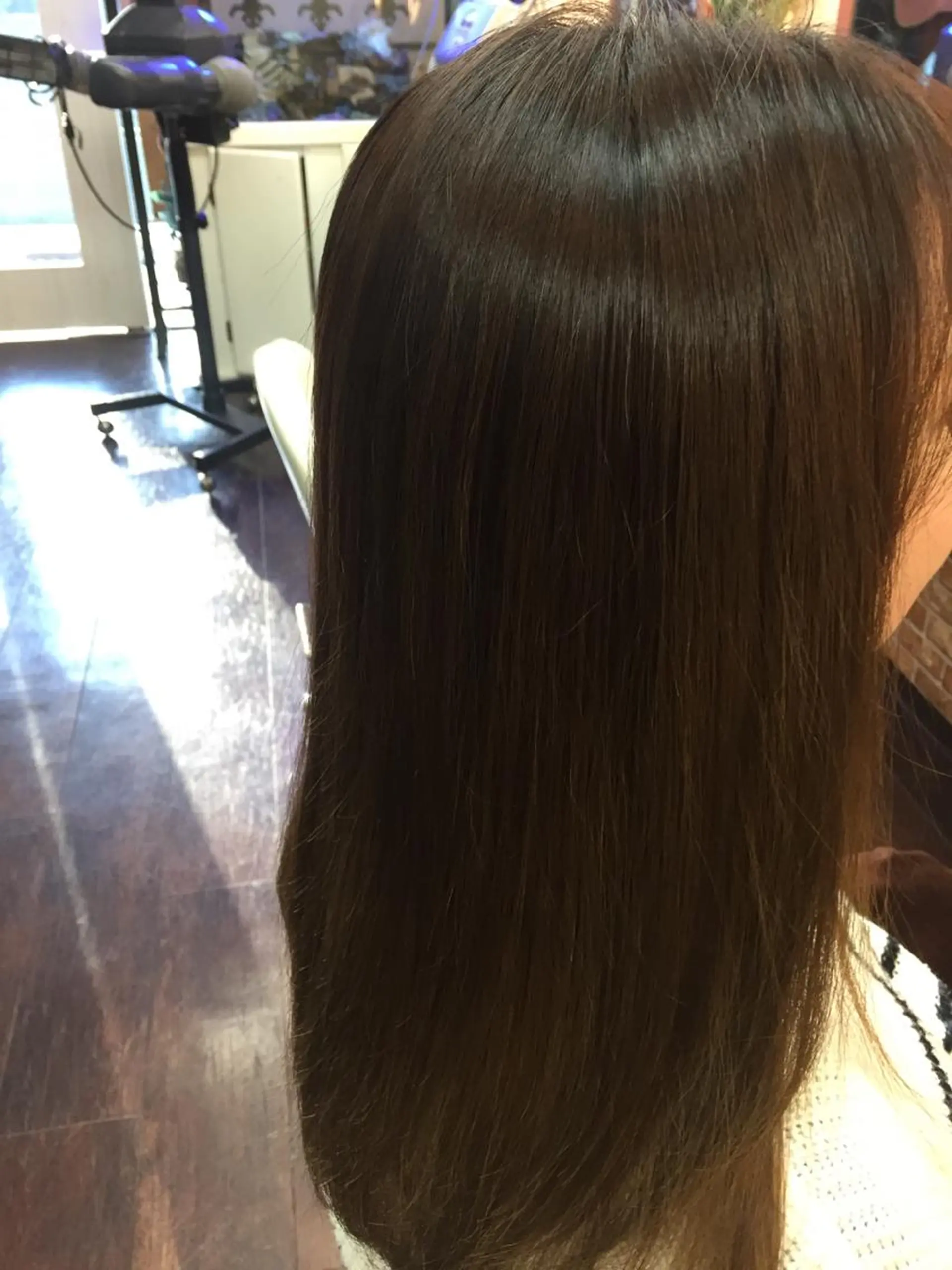 ロング パーマ 桧山 真のヘアスタイル