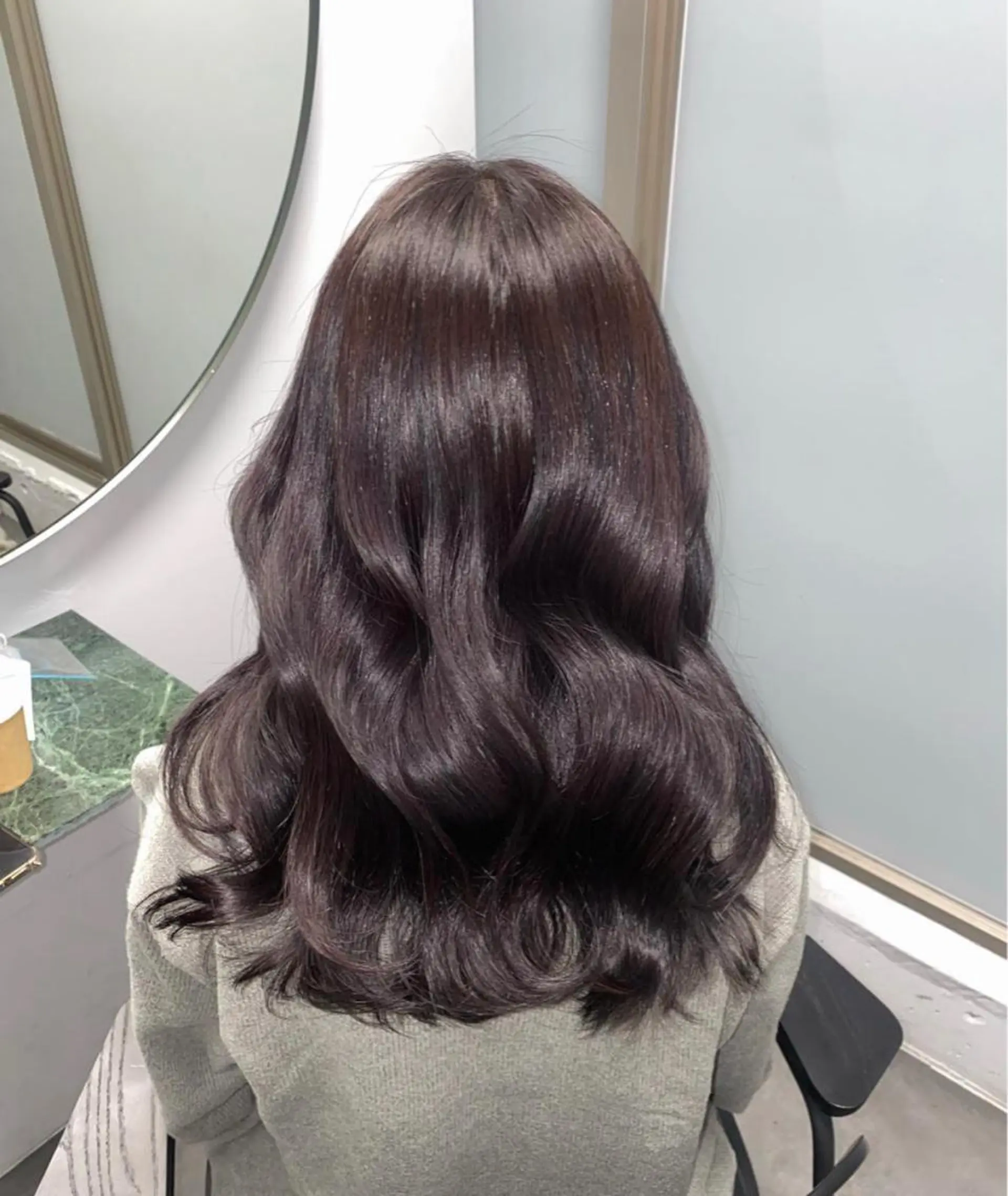 ロング カラー 韓国girly hikariのヘアスタイル