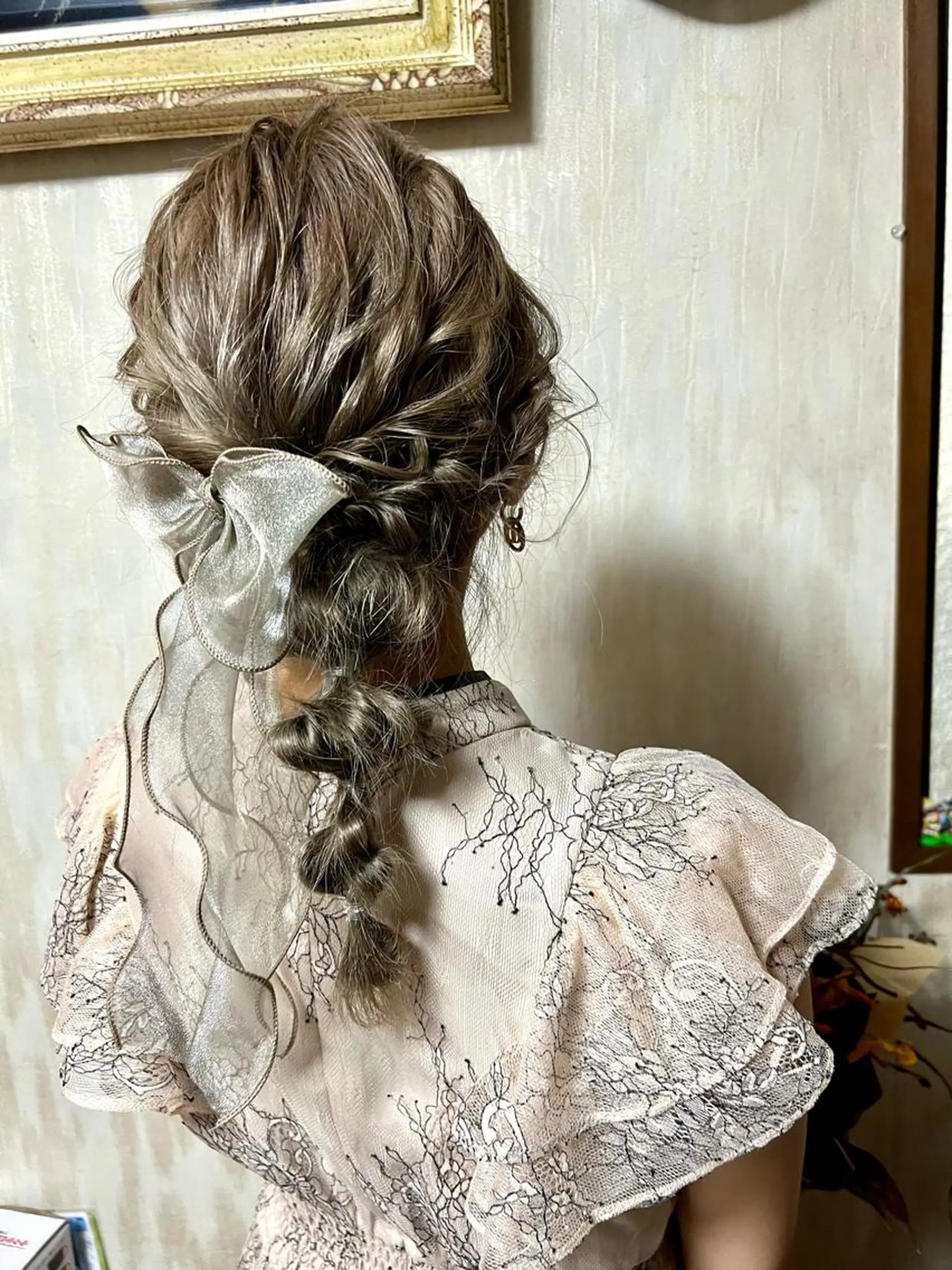 カラー ヘアアレンジ 得本 ゆきのヘアスタイル