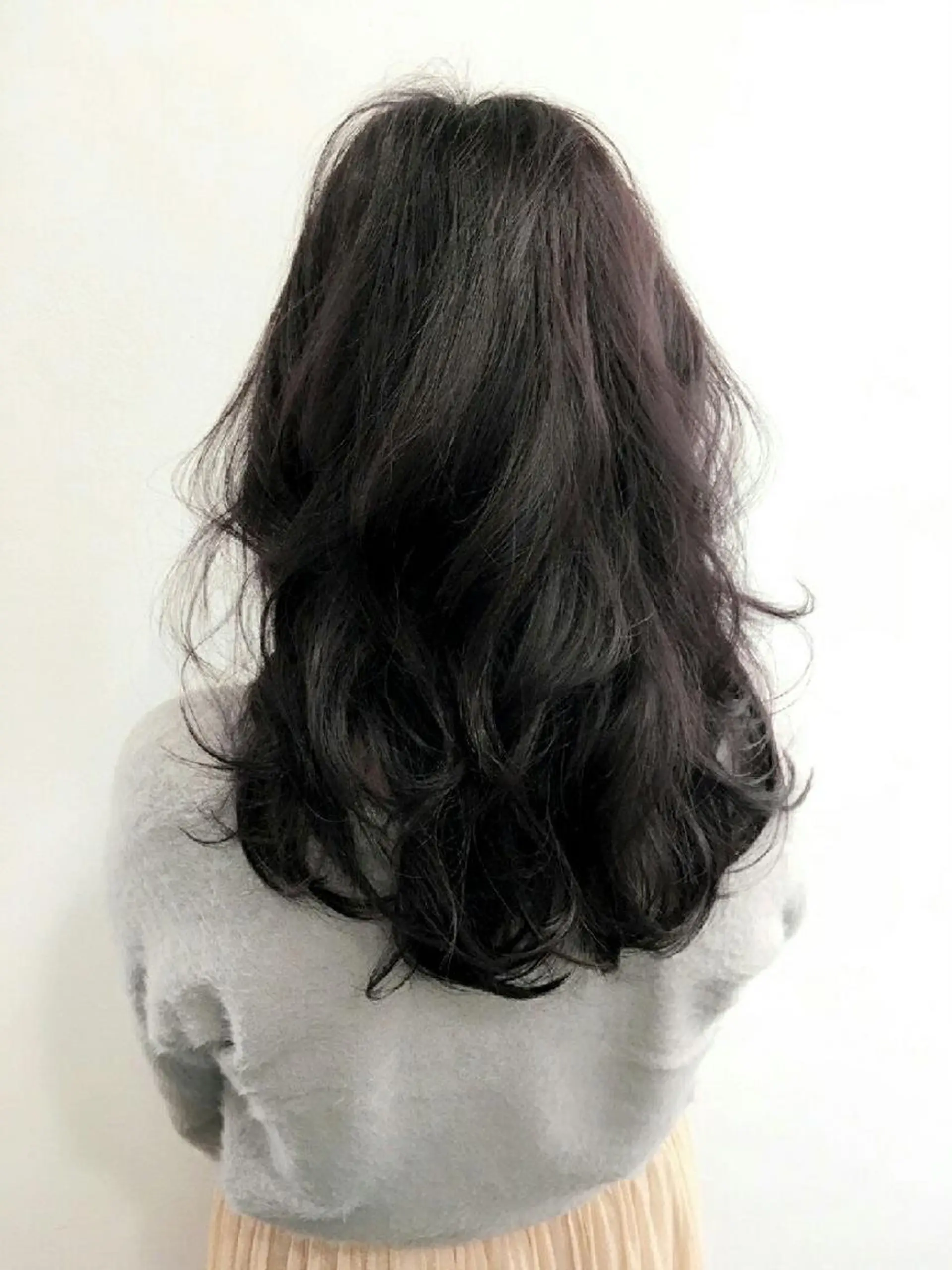 ロング カラー ブルーカラー パープルカラー Elsa エルサのヘアスタイル