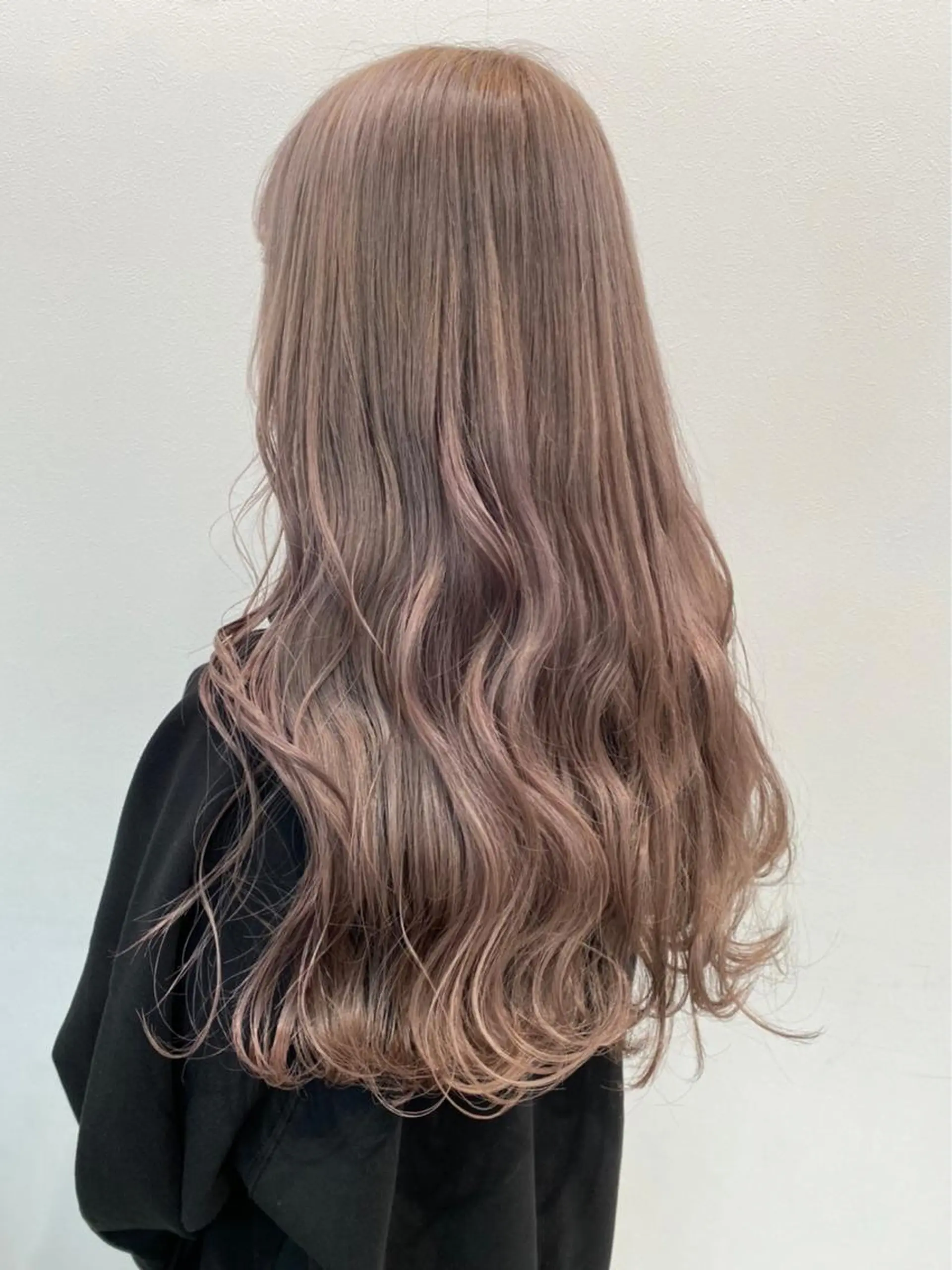 ロング カラー ヘアアレンジ ピンクカラー トリートメント 酸熱トリートメント 🤍ベージュ×艶髪 🤍Ryuta🤍のヘアスタイル