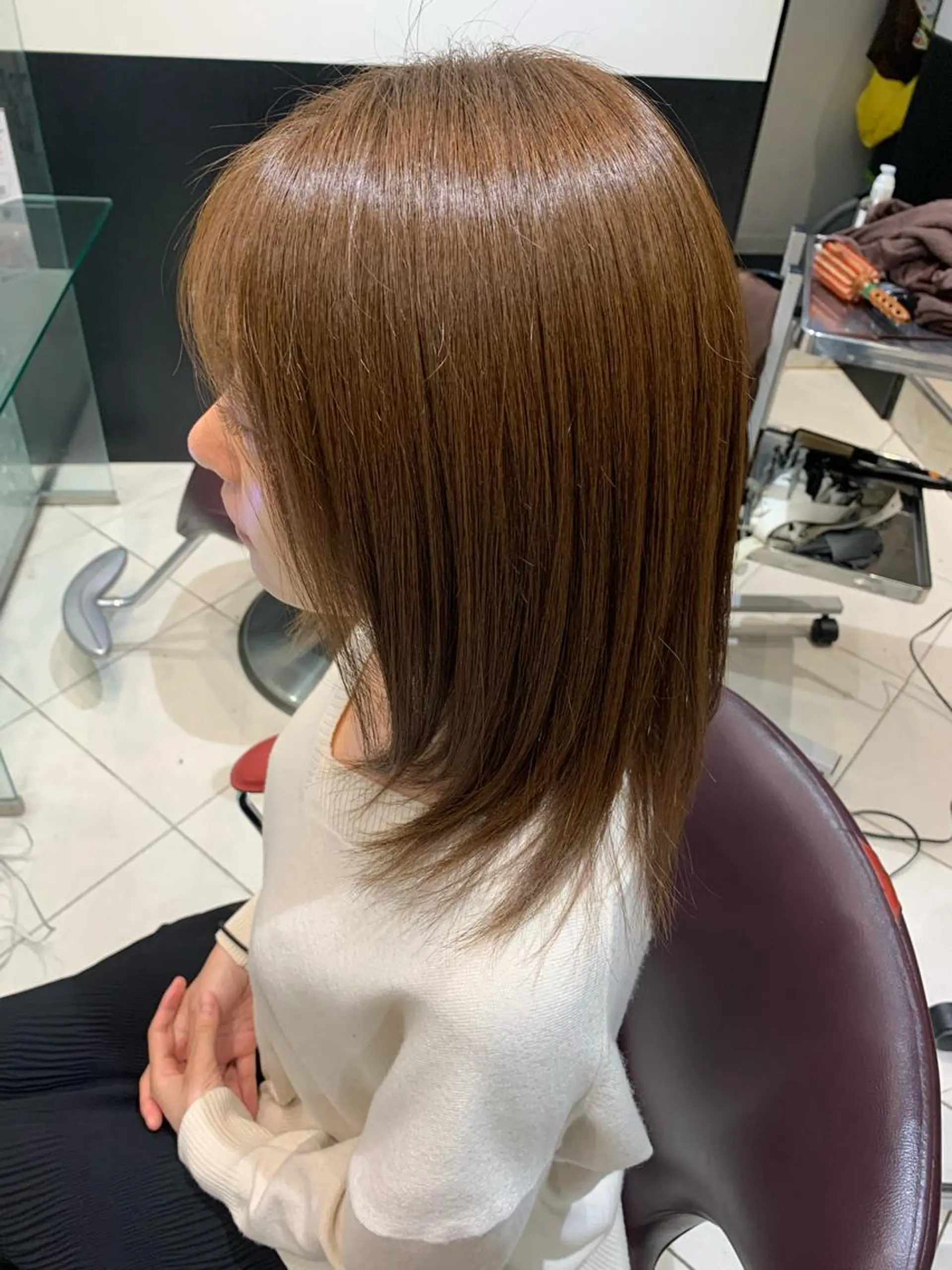 ミディアム カット ヘアカラー トリートメント ヘアセット ✨上村 潤平✨メンズヘア✨のヘアスタイル