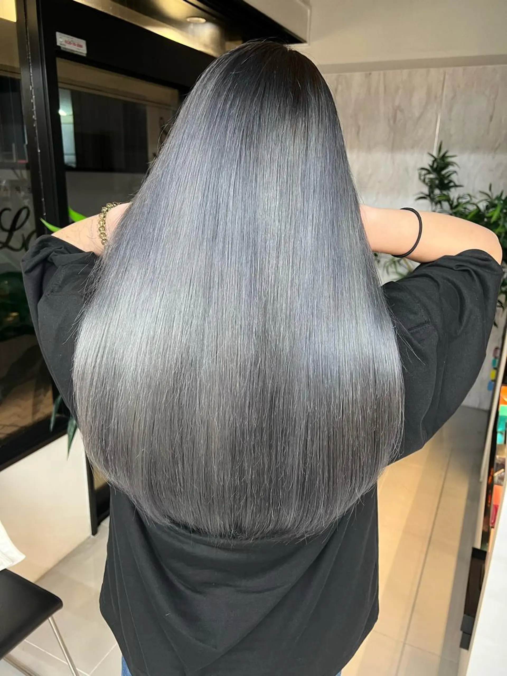 ロング カラー Lapis 池袋店所属・MASHIRO 🩵Lapis池袋店のヘアスタイル