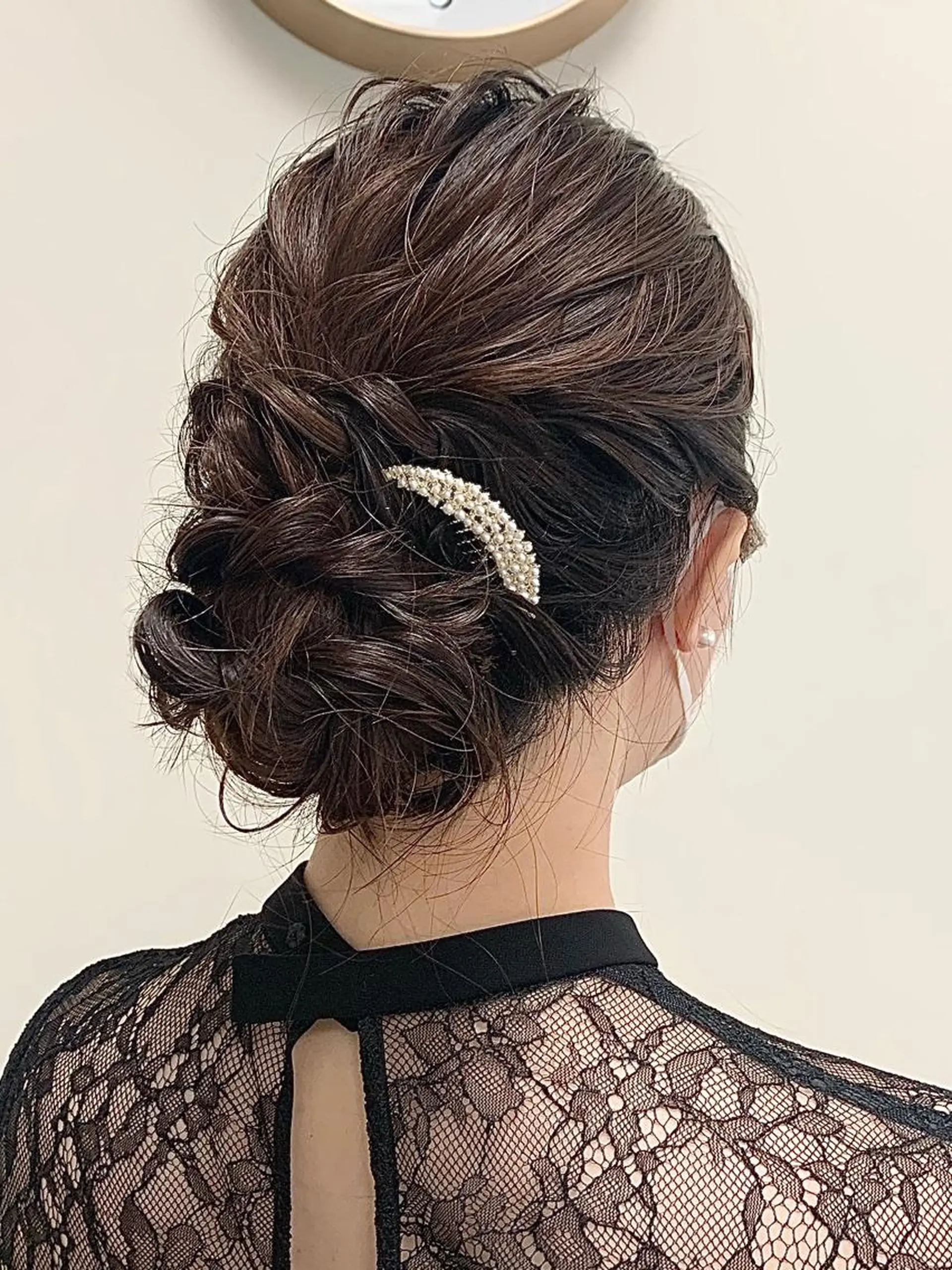 セミロング ヘアアレンジ pomie所属・倉持美雪 ＊幸せの伝導師＊のヘアスタイル