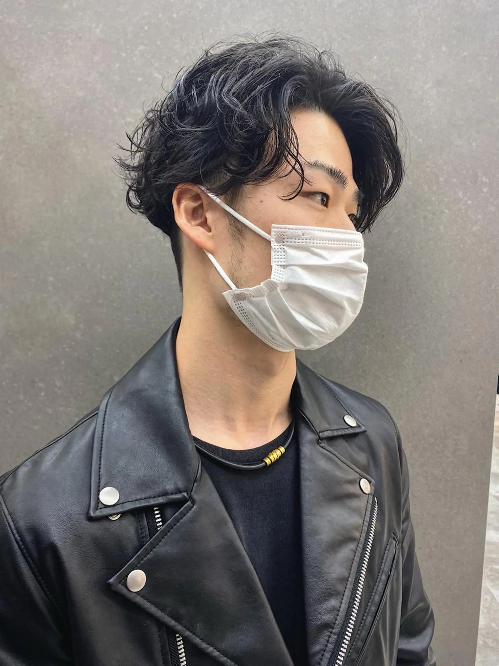 パーマ メンズ メンズパーマ 韓国風ハッシュカット 🇰🇷オリーブ職人のヘアスタイル