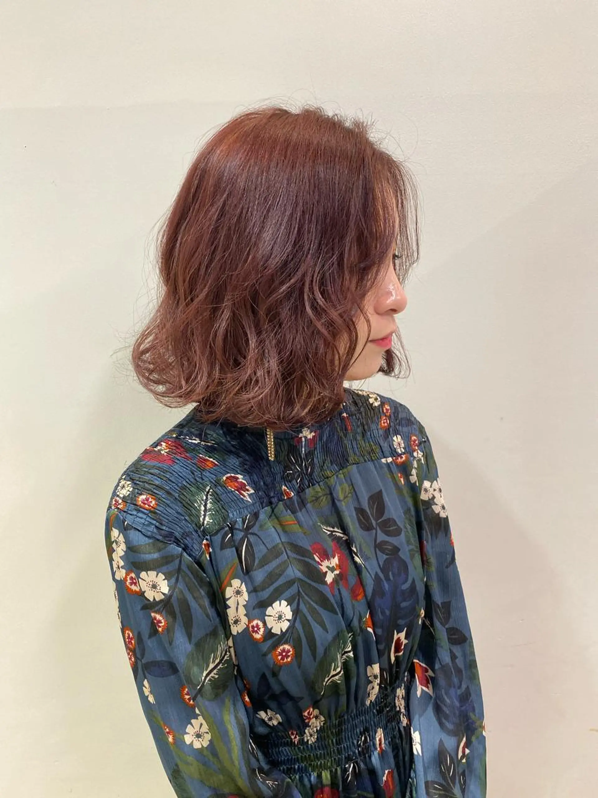 ミディアム カット トリートメント 山川 玲奈のヘアスタイル