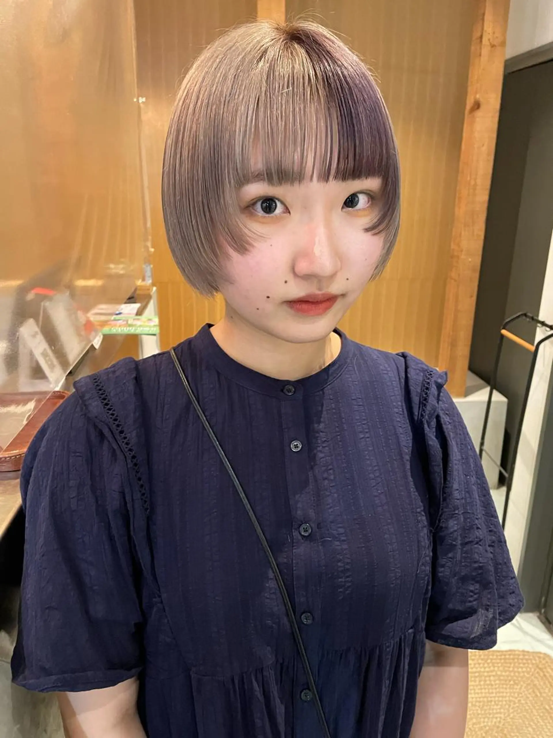 ショート カラー カット ヘアカラー トリートメント soi 小島陽香のヘアスタイル