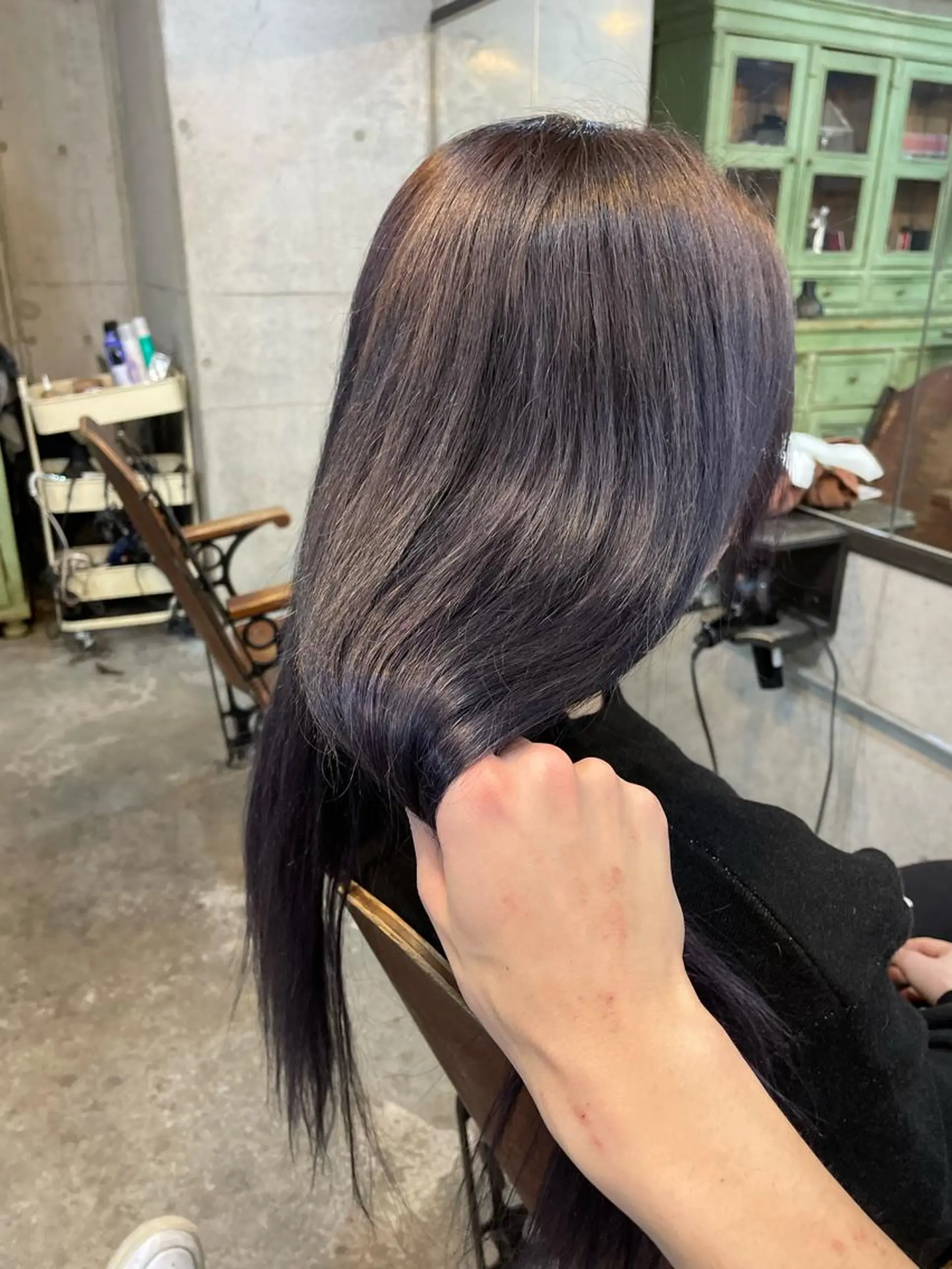 ロング カラー ヘアアレンジ ショートボブ バレイヤージュ ブリーチ ケアブリーチ 透明感カラー ヘアカラー 🌈難波🌈ベージュ カラー【ヒロム】のヘアスタイル