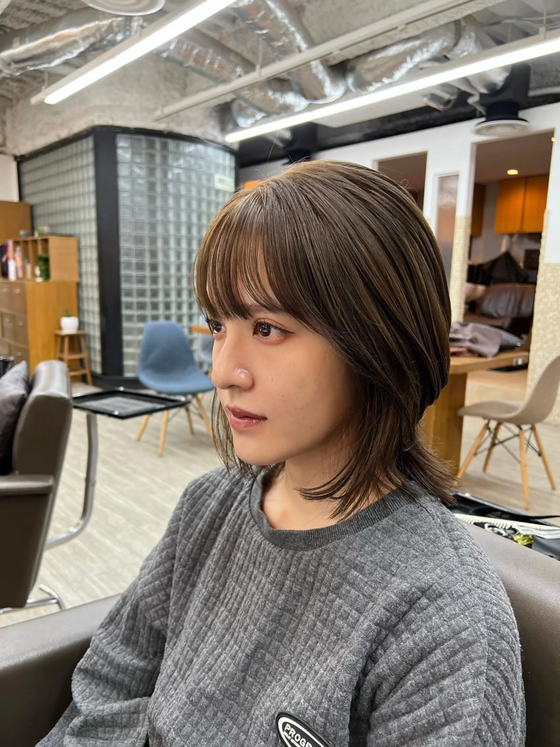 ショート カラー 透明感カラー/ イルミナカラーヒロキのヘアスタイル