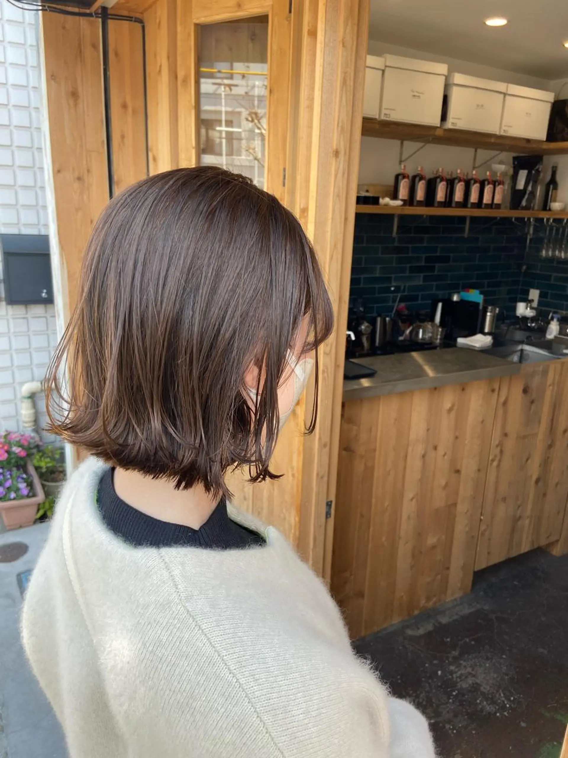 カラー ベージュカラー ヘアカラー 大塚 夏生のヘアスタイル