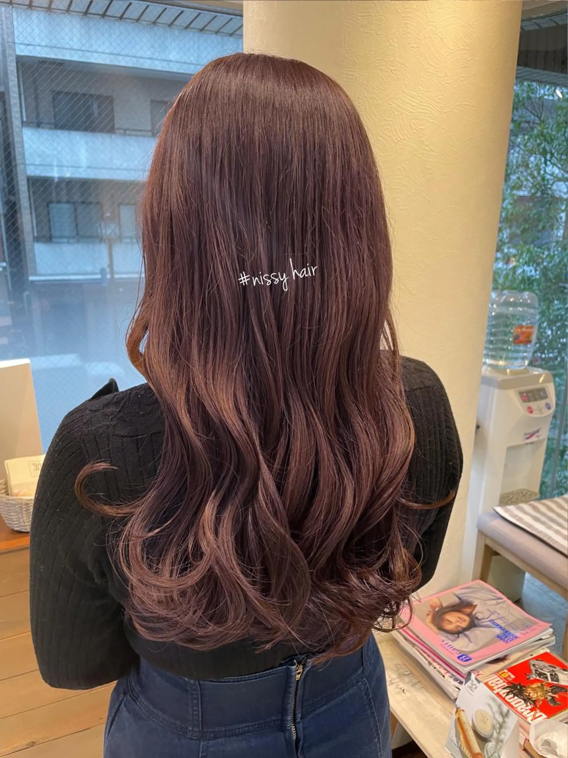 ロング カラー アッシュ ベージュカラー ブルーカラー ブルーグレー ブルーグレージュ カット ヘアカラー トリートメント 【垢抜け大人髪】 TIARA西山のヘアスタイル