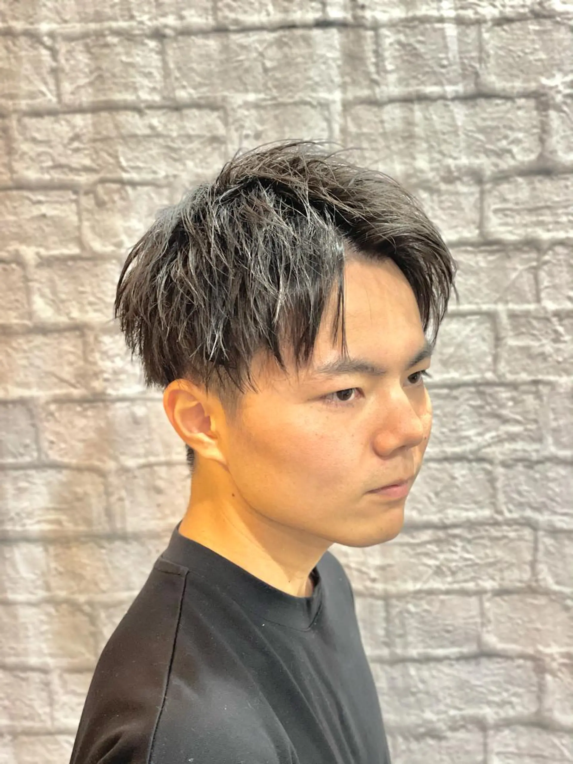 メンズ Chrom Tokyo ne/on所属・トップスタイリスト 山田　パーマ人気◎のヘアスタイル