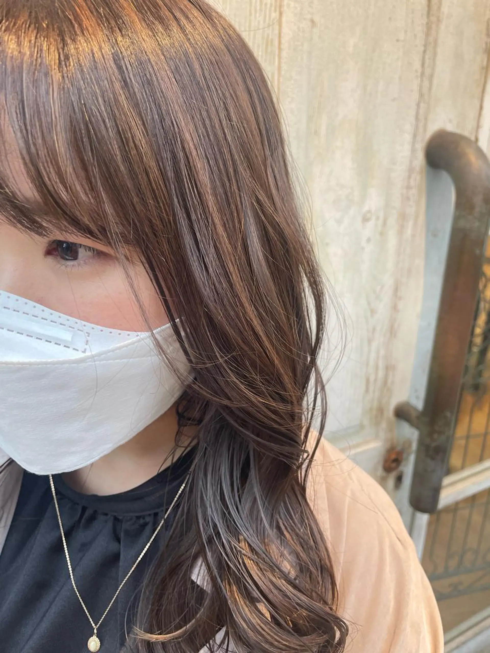 カラー ハイライトカラー アンサイ 成増のヘアスタイル