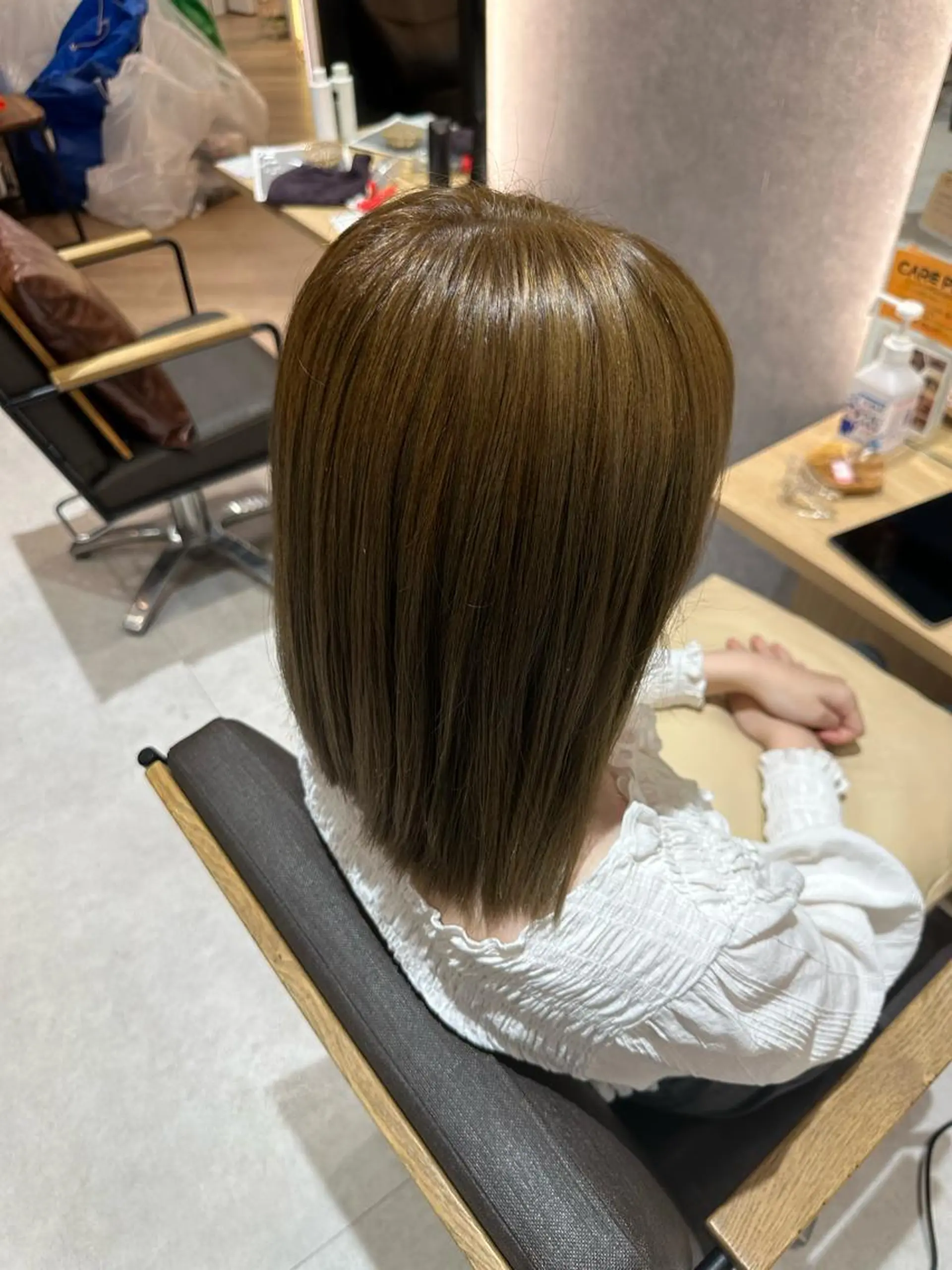 カラー 🍜のばた 🍜のヘアスタイル