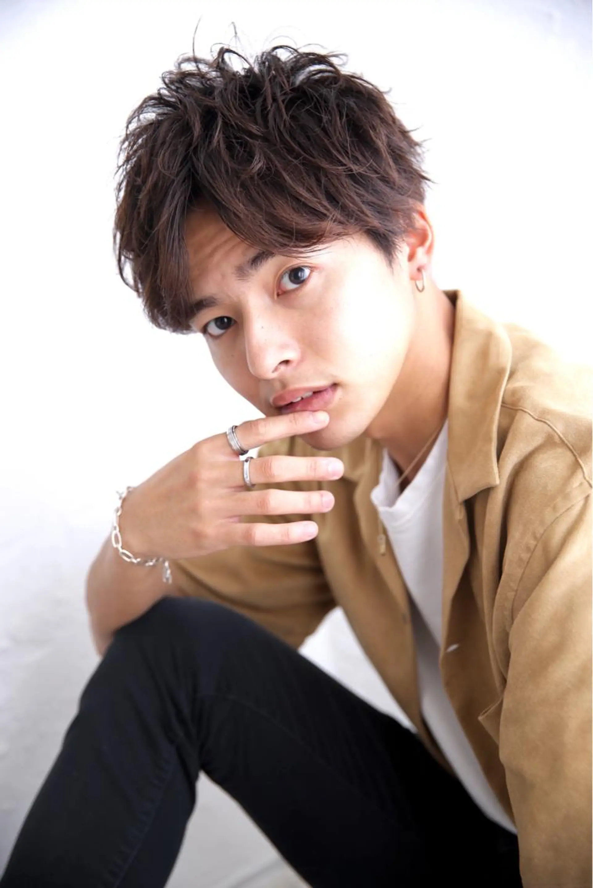 メンズ メンズパーマ カット パーマ ⭕️メンズパーマ⭕️ 山口 裕太郎のヘアスタイル