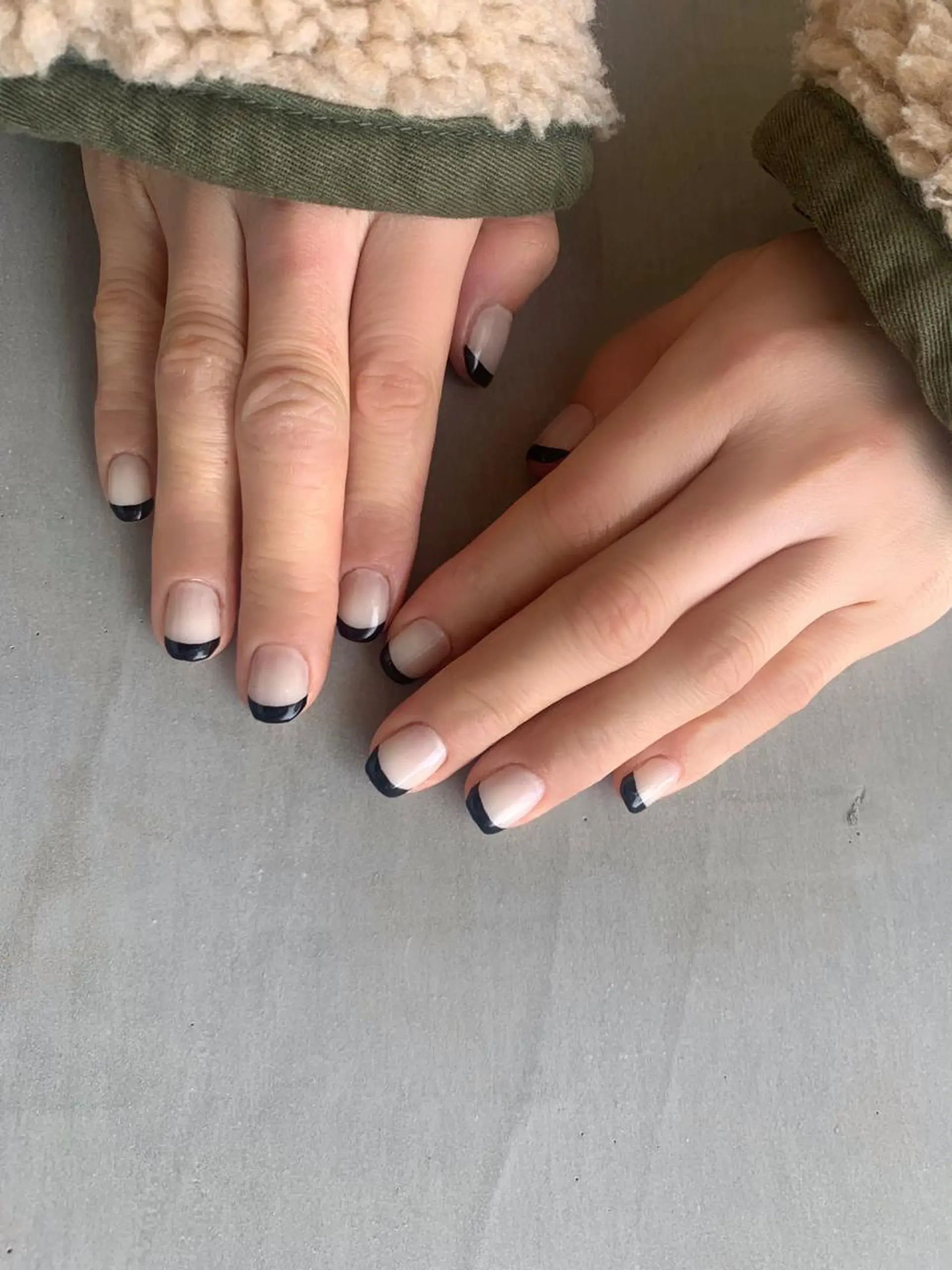 ネイル フレンチネイル ワンカラーネイル ハンドネイル N.barber / koderaのネイルデザイン