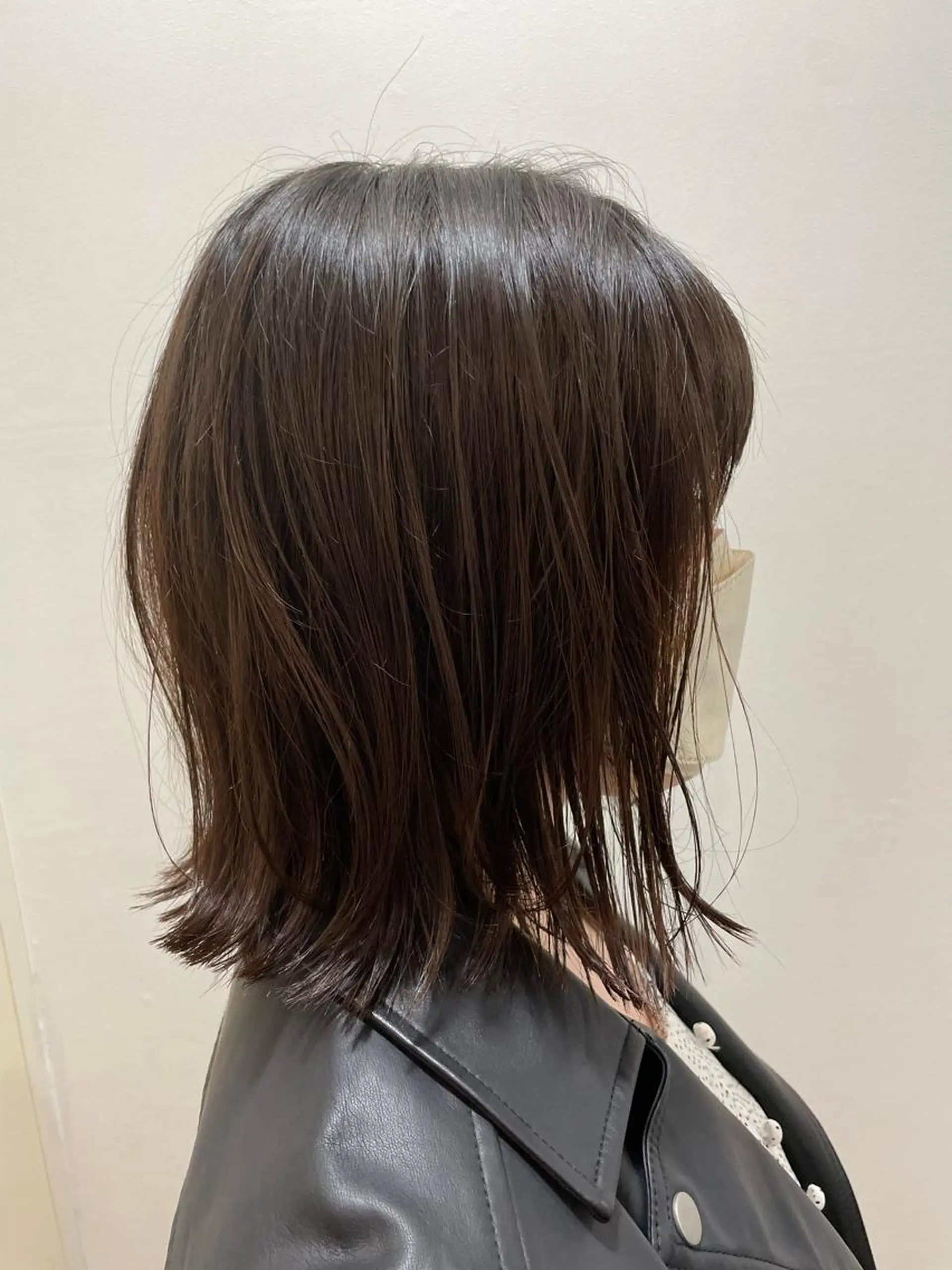 ミディアム ボブ くびれヘア ヨシダ ジュンのヘアスタイル