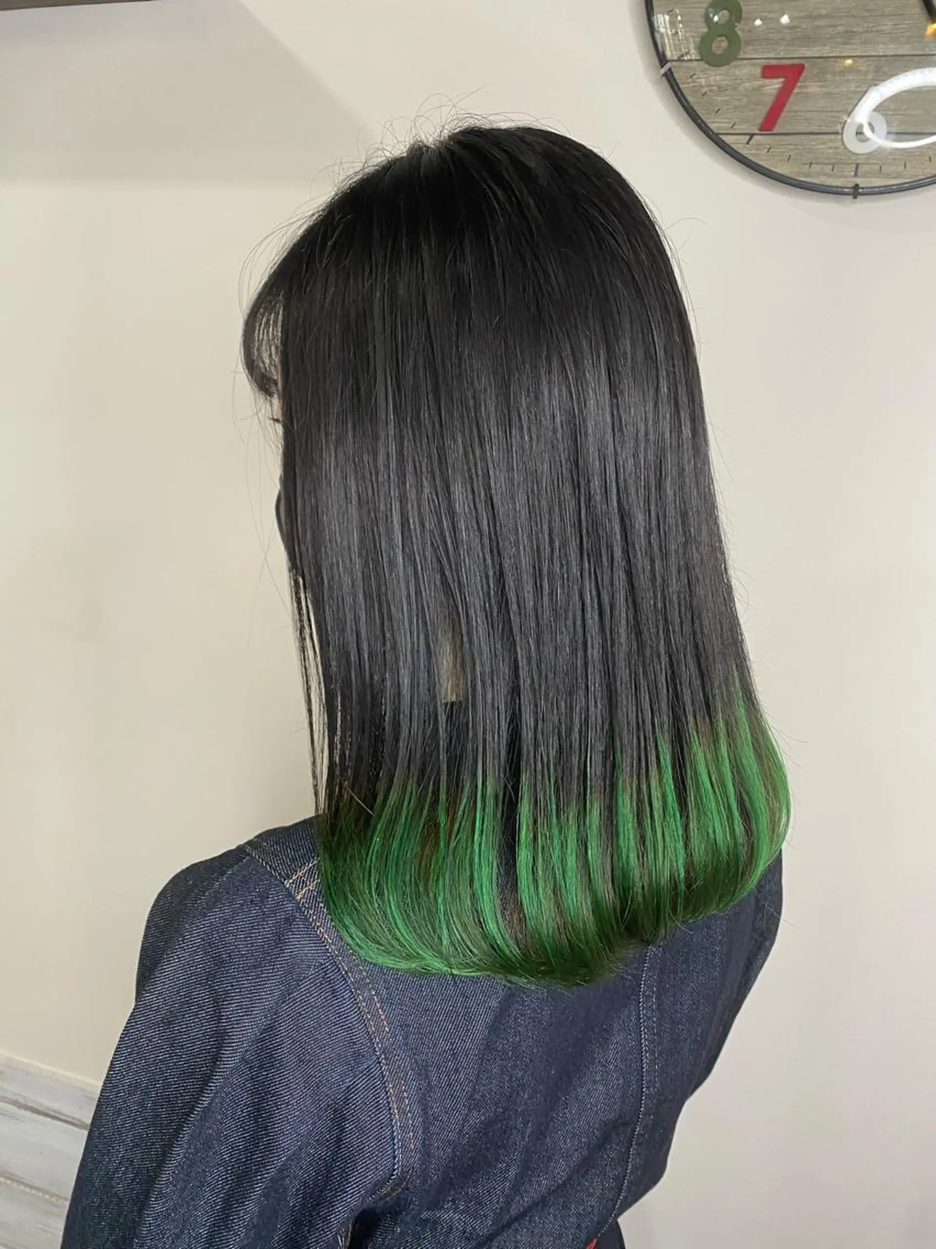 ミディアム カラー ヘアアレンジ カット ヘアカラー パーマ トリートメント まつげと美容室/ 個室/瀬戸 一菜のヘアスタイル