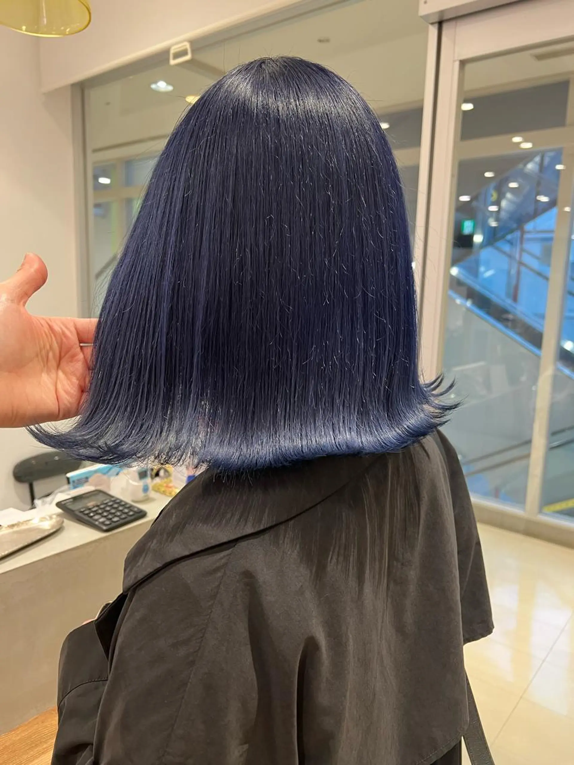 ミディアム カラー 韓国風デザイン 💐MIZUKI💐のヘアスタイル