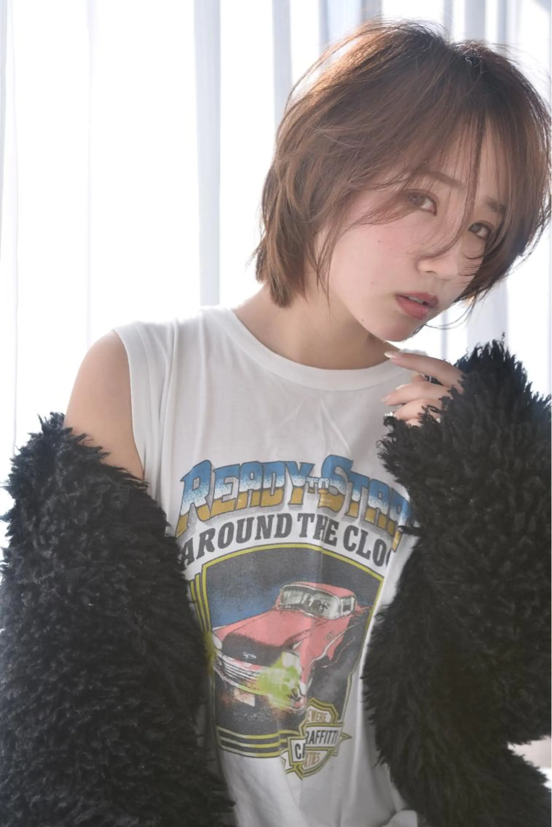 ミディアム カラー ひらやま りょういちのヘアスタイル