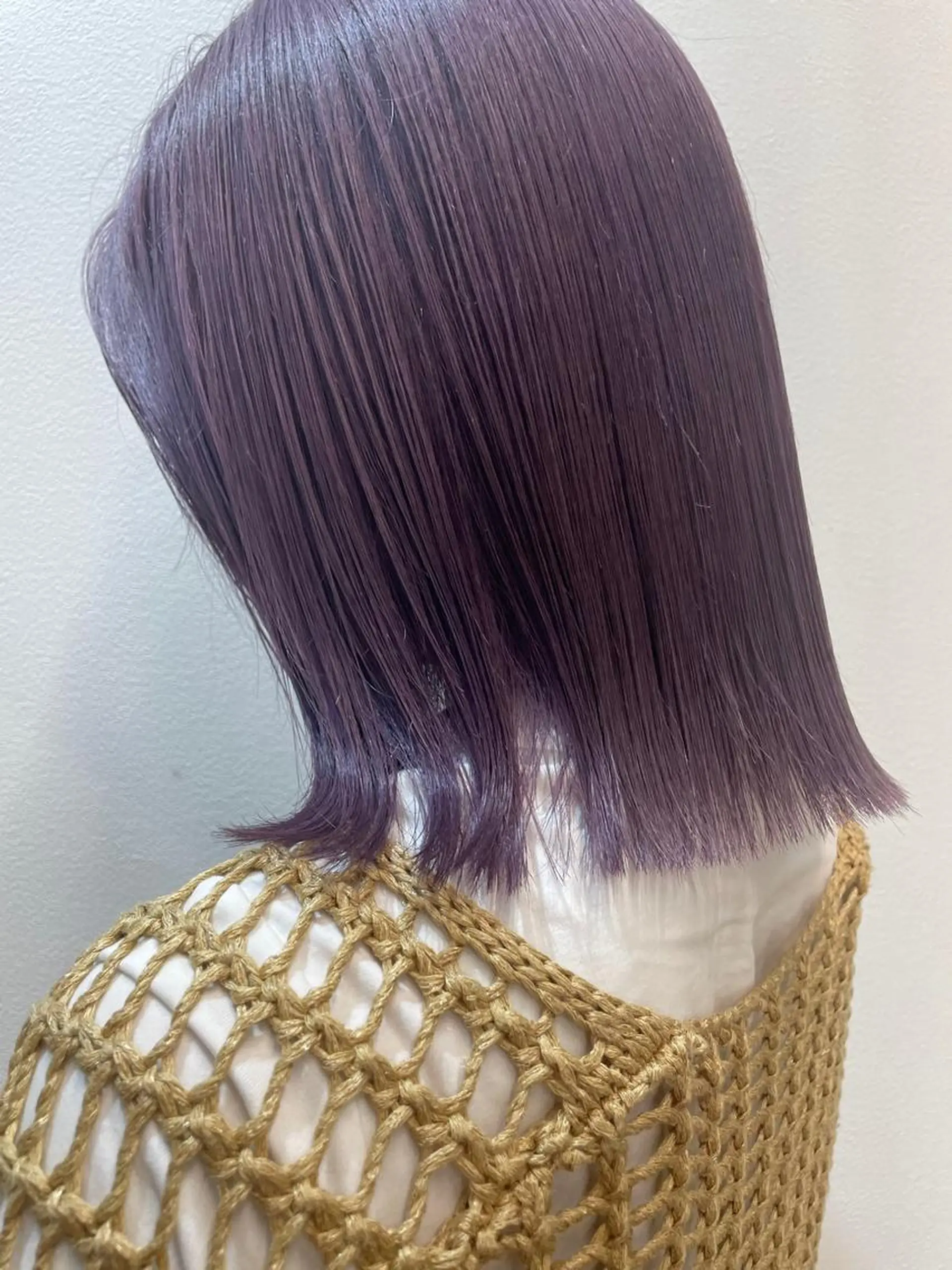 ミディアム まいか🤎髪質改善 ミルクティーボブ🎀のヘアスタイル