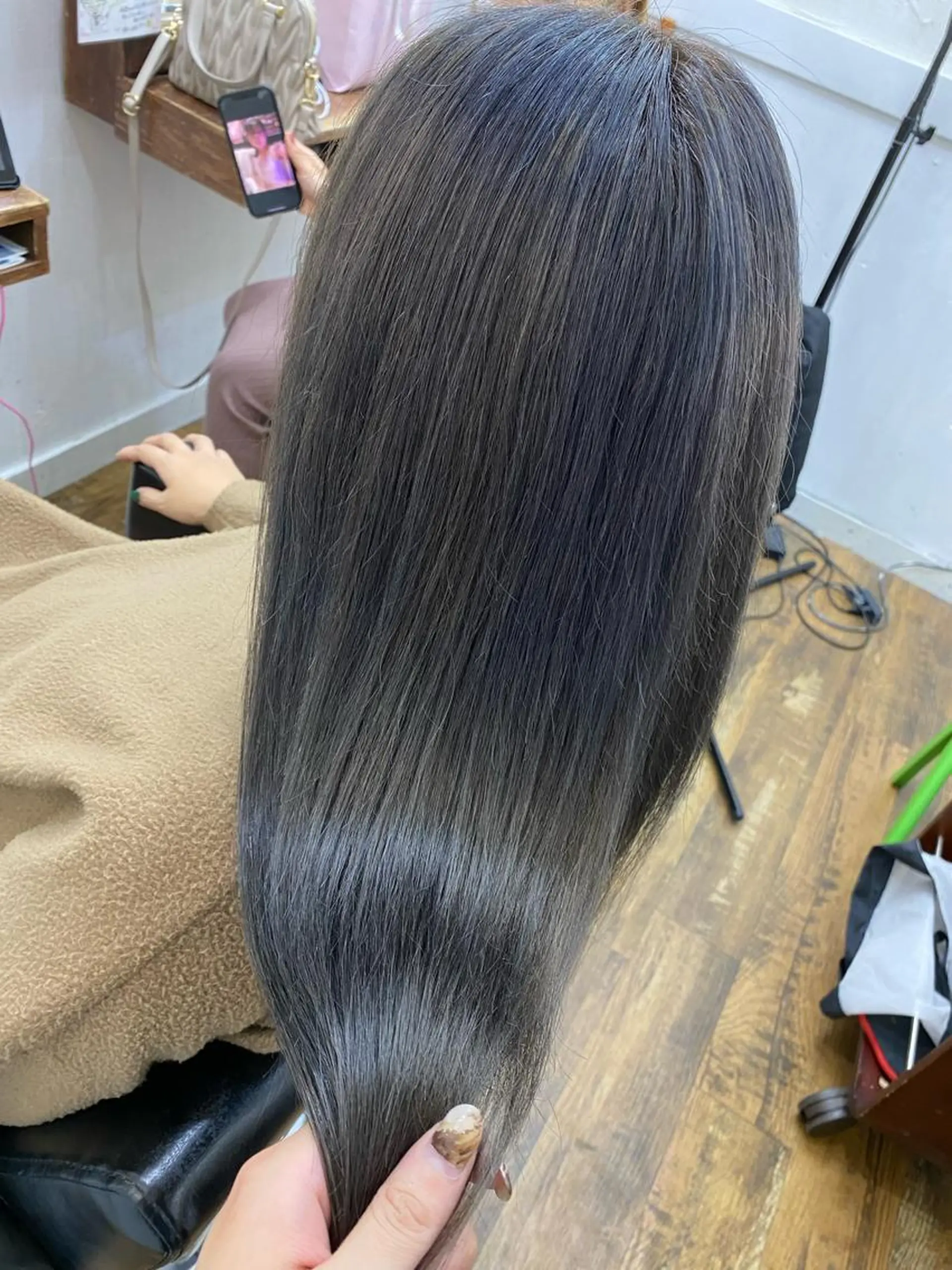 ロング カラー アンククロス kyokaのヘアスタイル