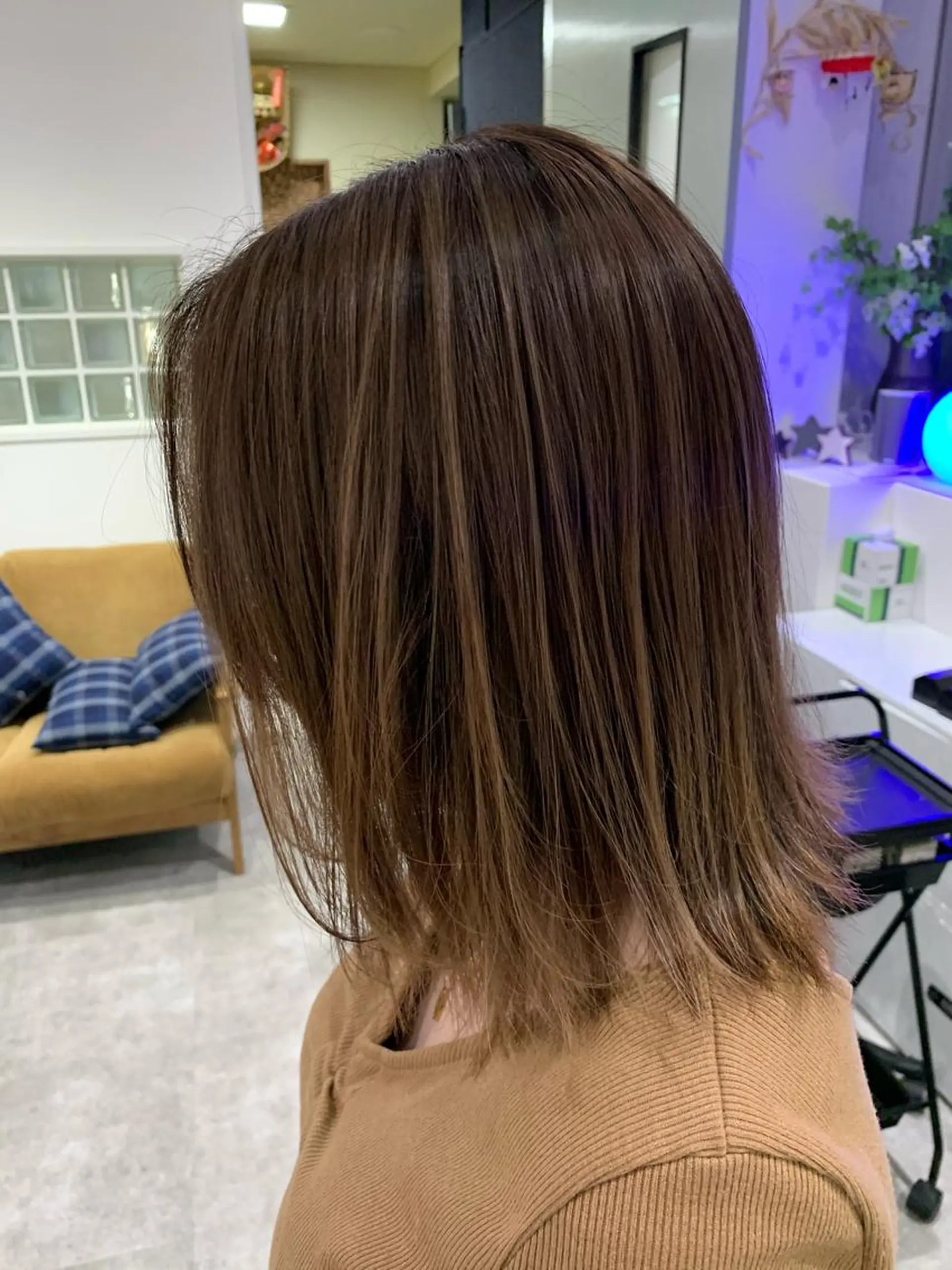 ショート ヘアカラー 大人レイヤー ヨシミカズヤのヘアスタイル