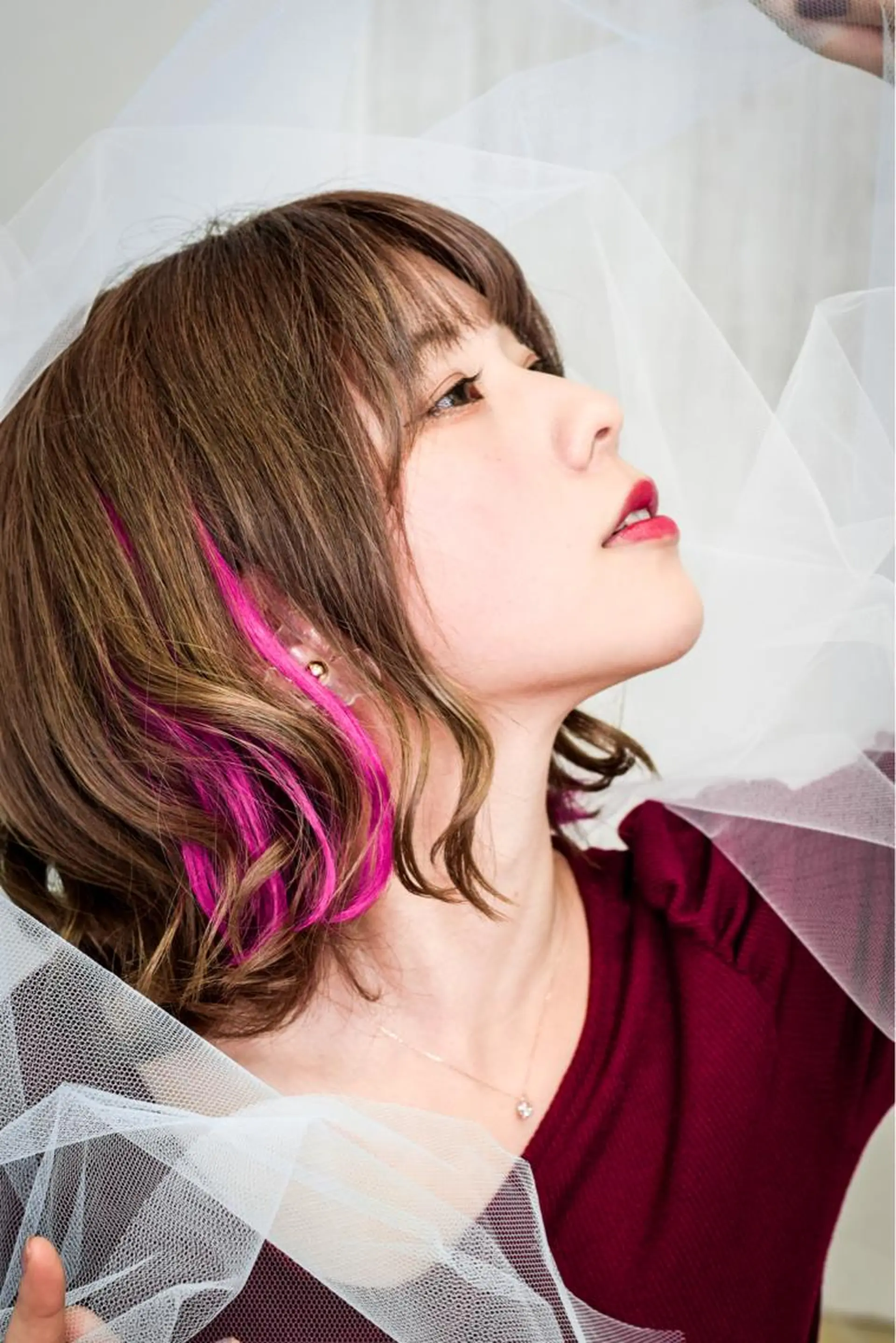 ミディアム 石沢 知康のヘアスタイル