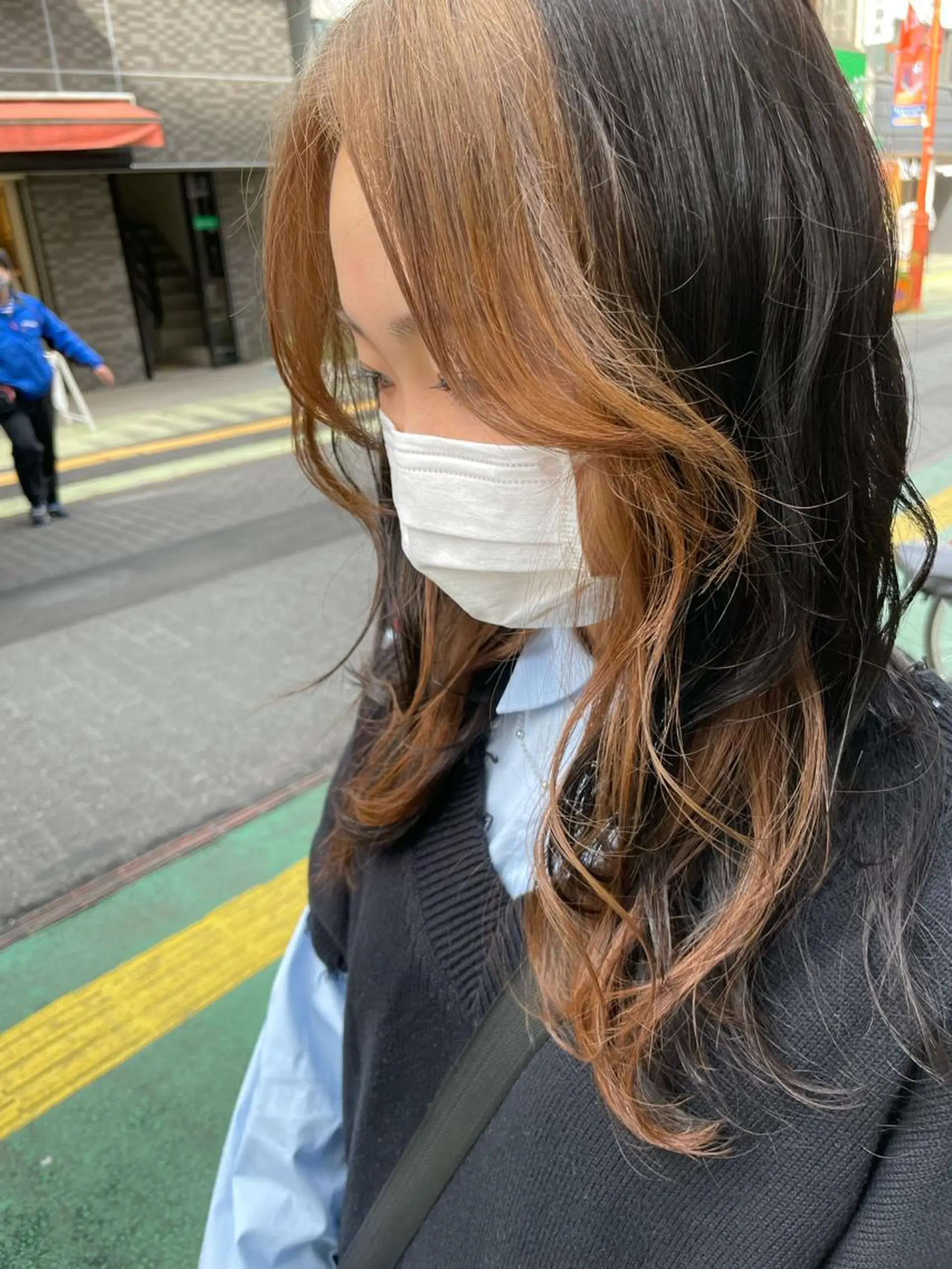 ロング ミストバング ♡Eleanor大宮 aya♡のヘアスタイル
