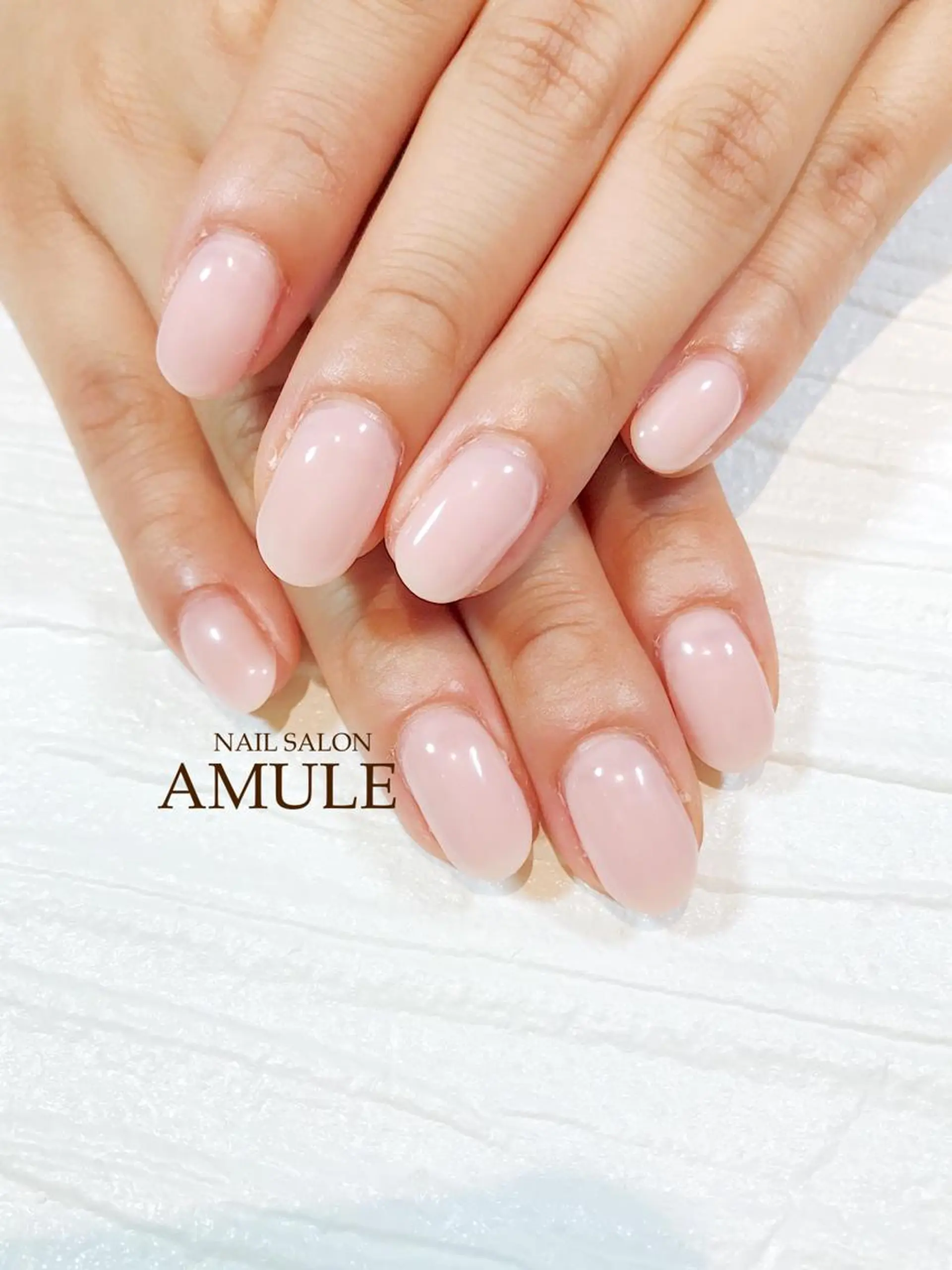 ネイル ワンカラーネイル シンプルネイル NAILSALON AMULEのネイルデザイン