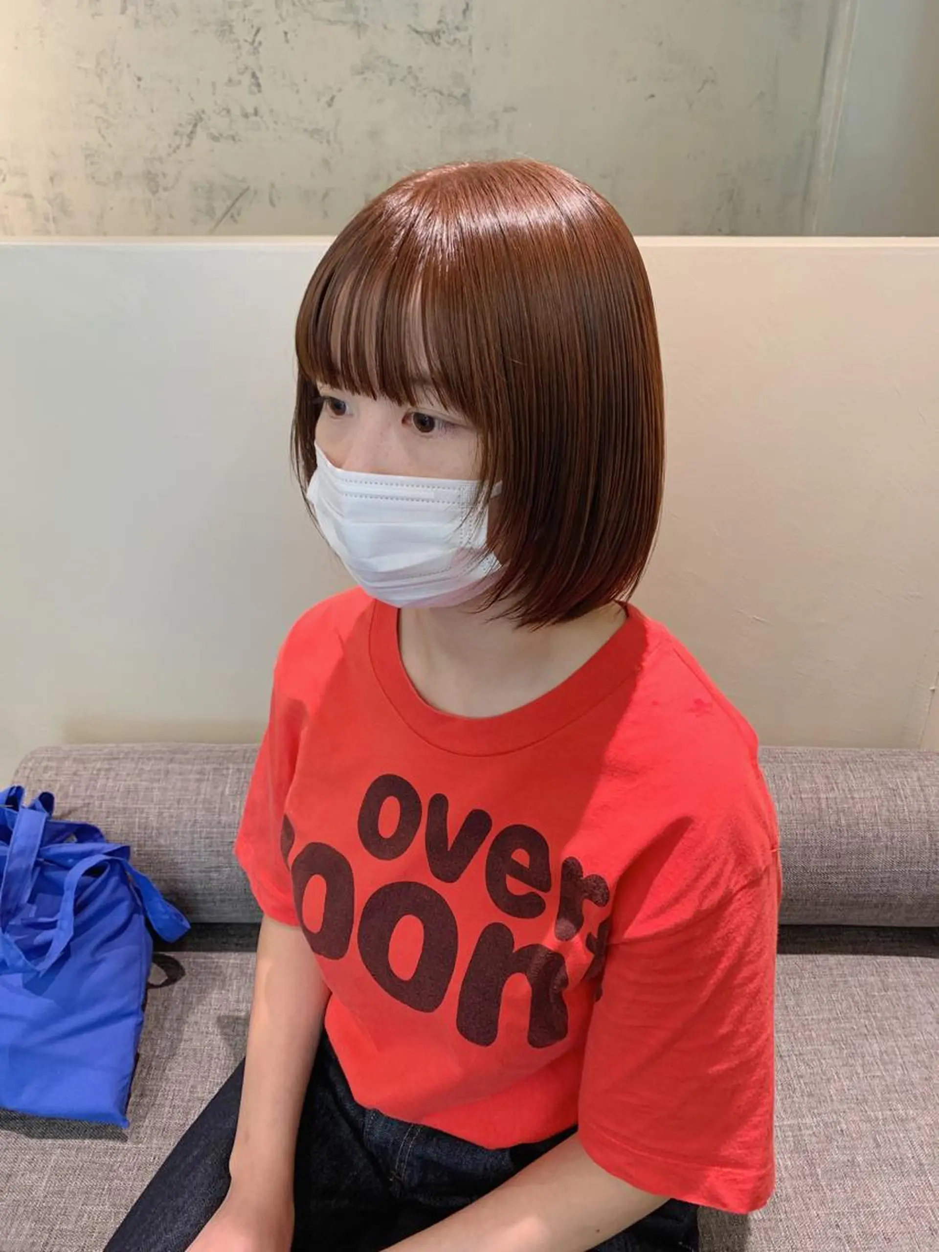 ショート ヘアカラー トリートメント yupi🐈‍⬛ レイヤー/パーマのヘアスタイル