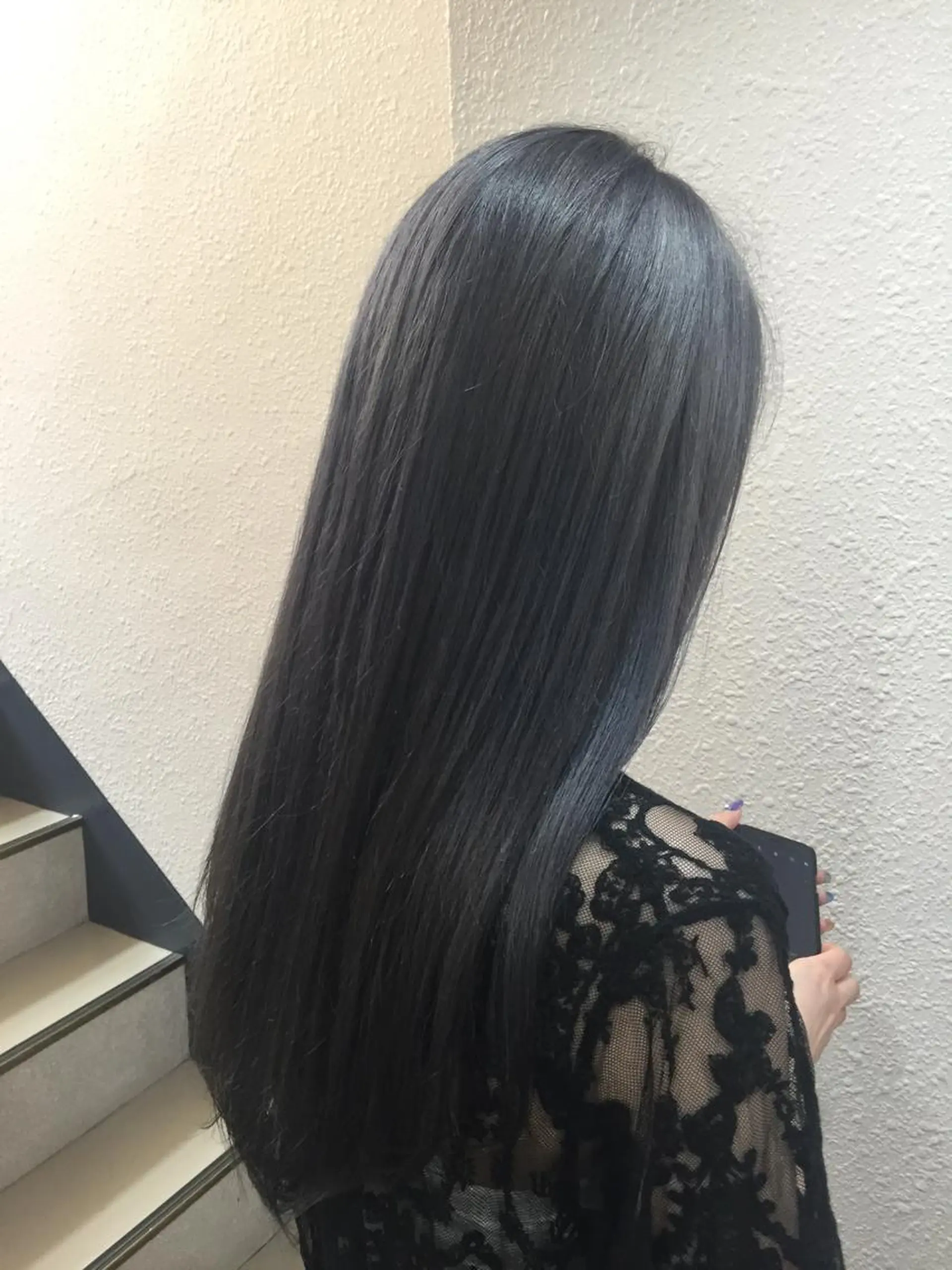 ロング カラー パーマ ヘアアレンジ メンズ キッズ ネイル マツエク・マツパ ダブルカラー シルバー シルバー 新宿/髪質改善/ 美髪矯正✨浅江通友のヘアスタイル