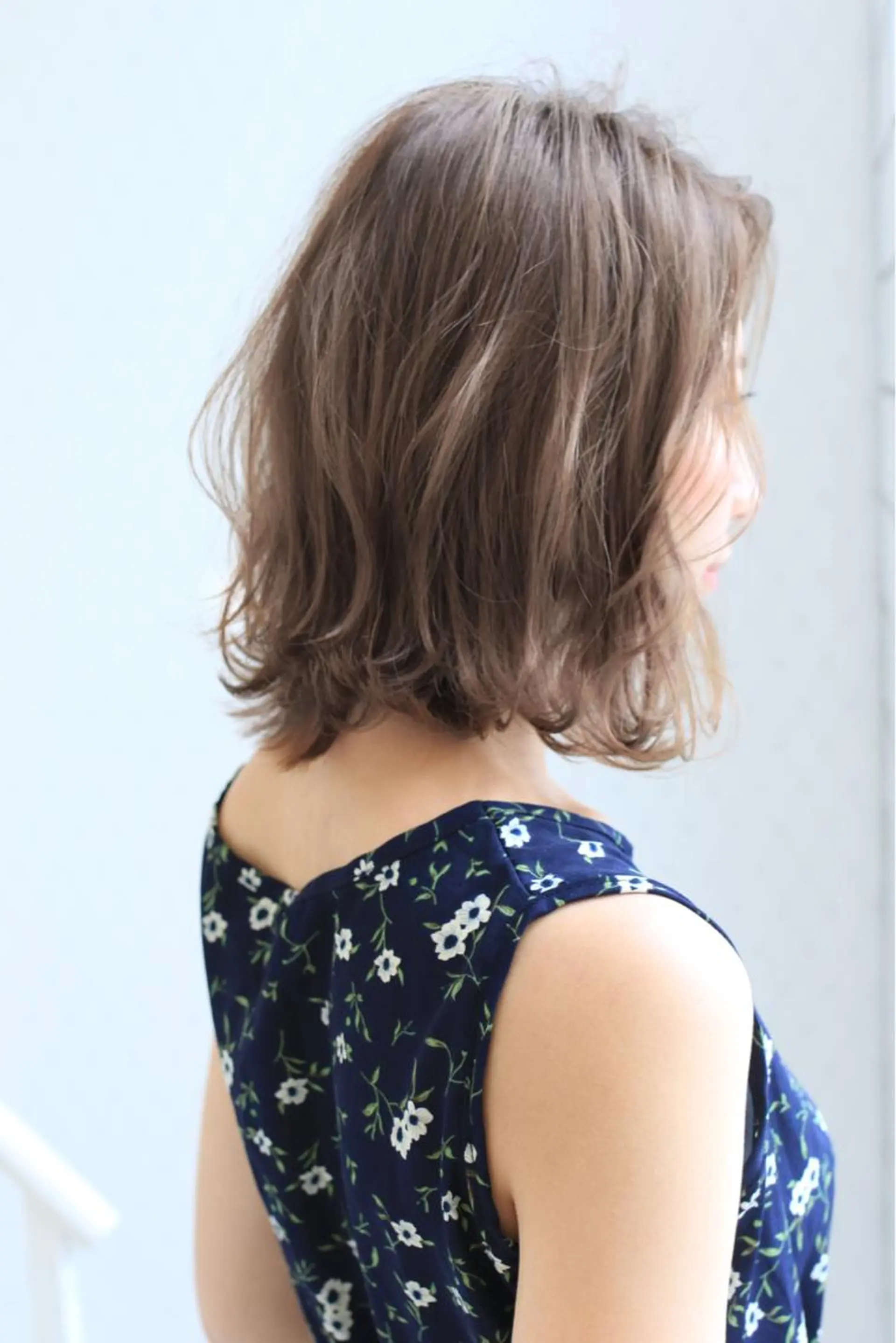 ミディアム カット ヘアカラー トリートメント ヘッドスパ ☆ハイトーン口コミ◎ WiLL/京橋のヘアスタイル