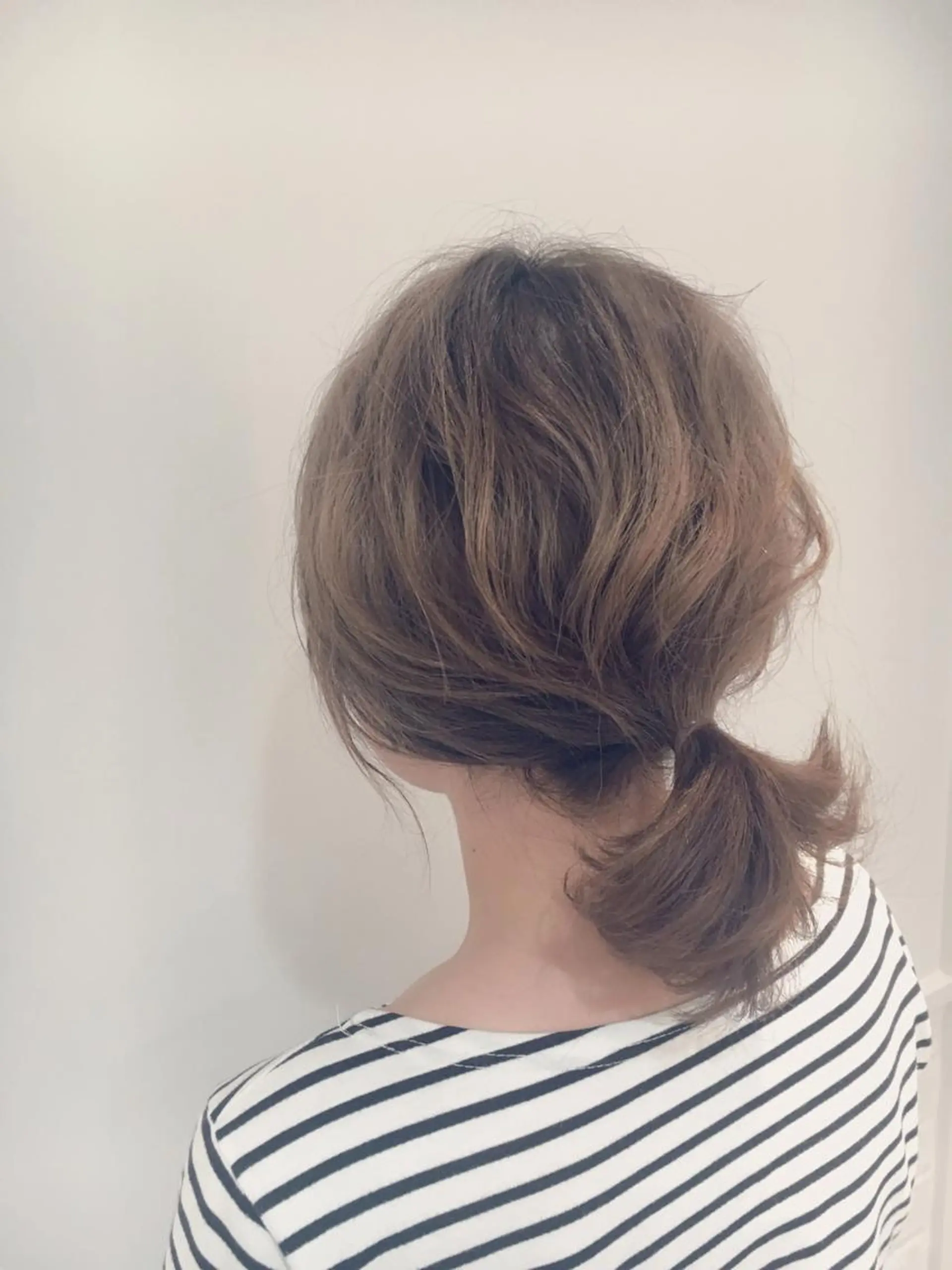 ショート ミディアム カラー パーマ ヘアアレンジ 江原 彩華のヘアスタイル