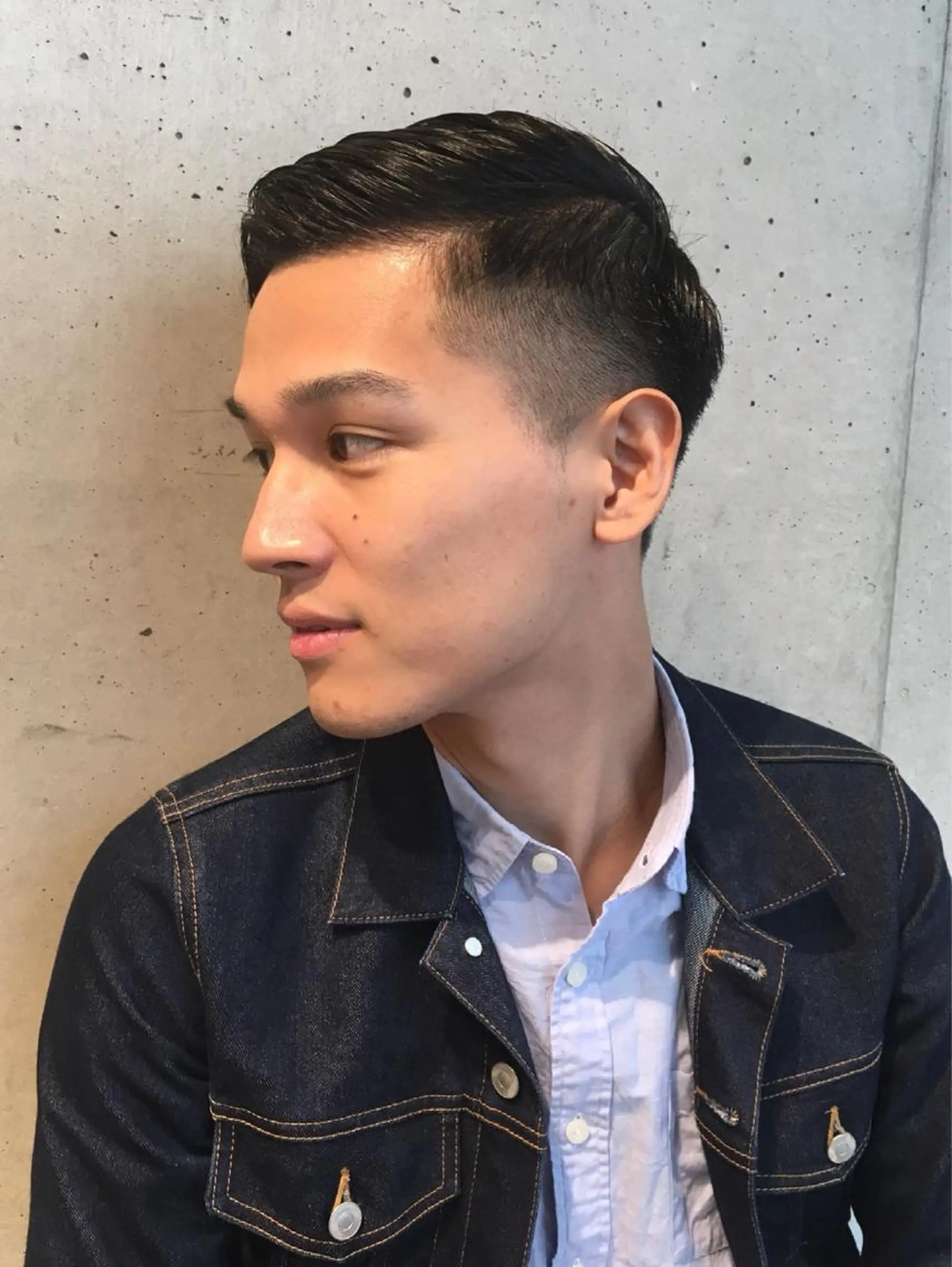 メンズ 七三 刈り上げ カット ヘッドスパ Lumderica(ラムデリカ)所属・ラムデリカ YUKAのヘアスタイル