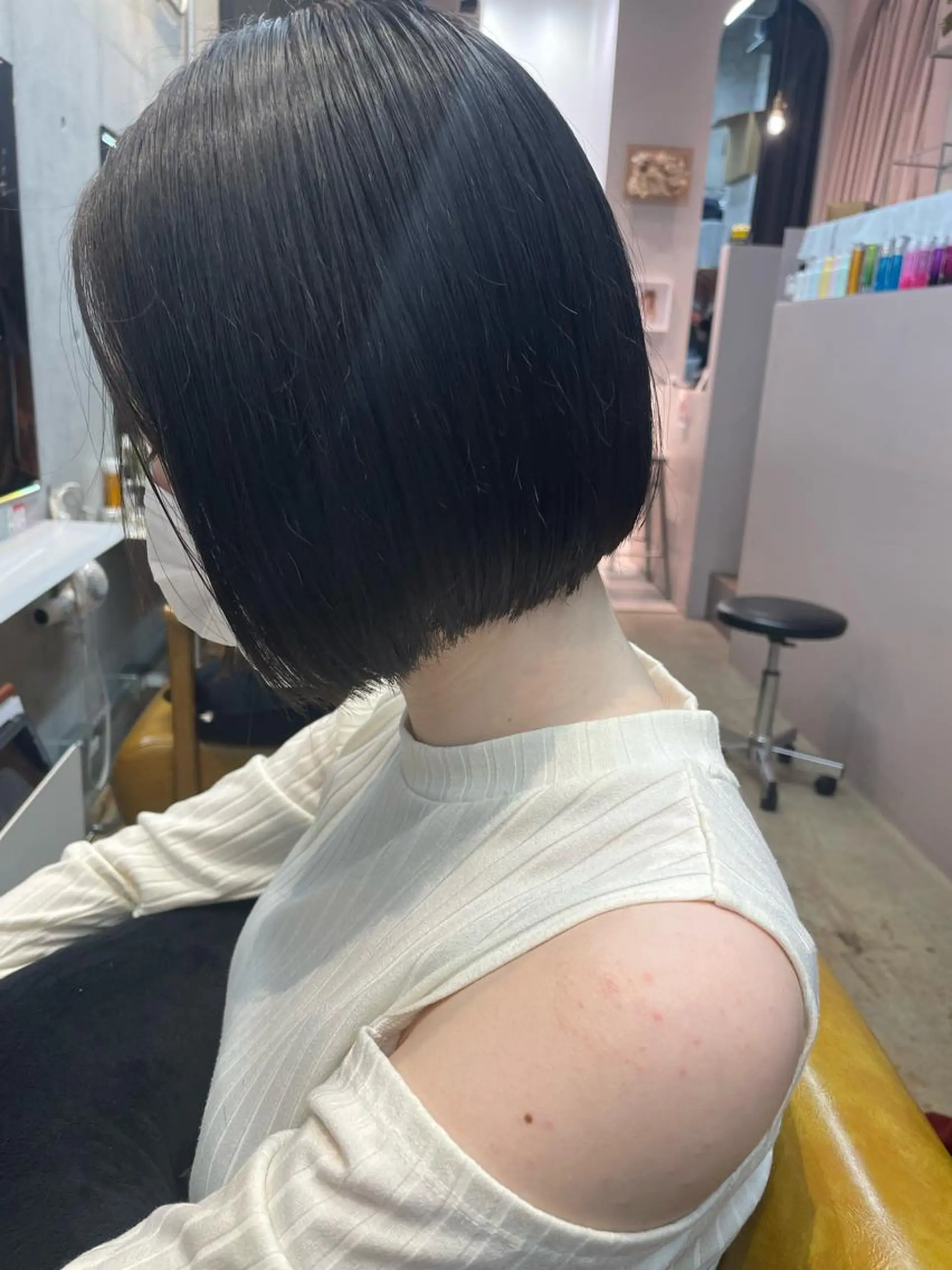 ミディアム カット ヘアカラー ヘッドスパ 【神ボブ✨】 sanaのヘアスタイル