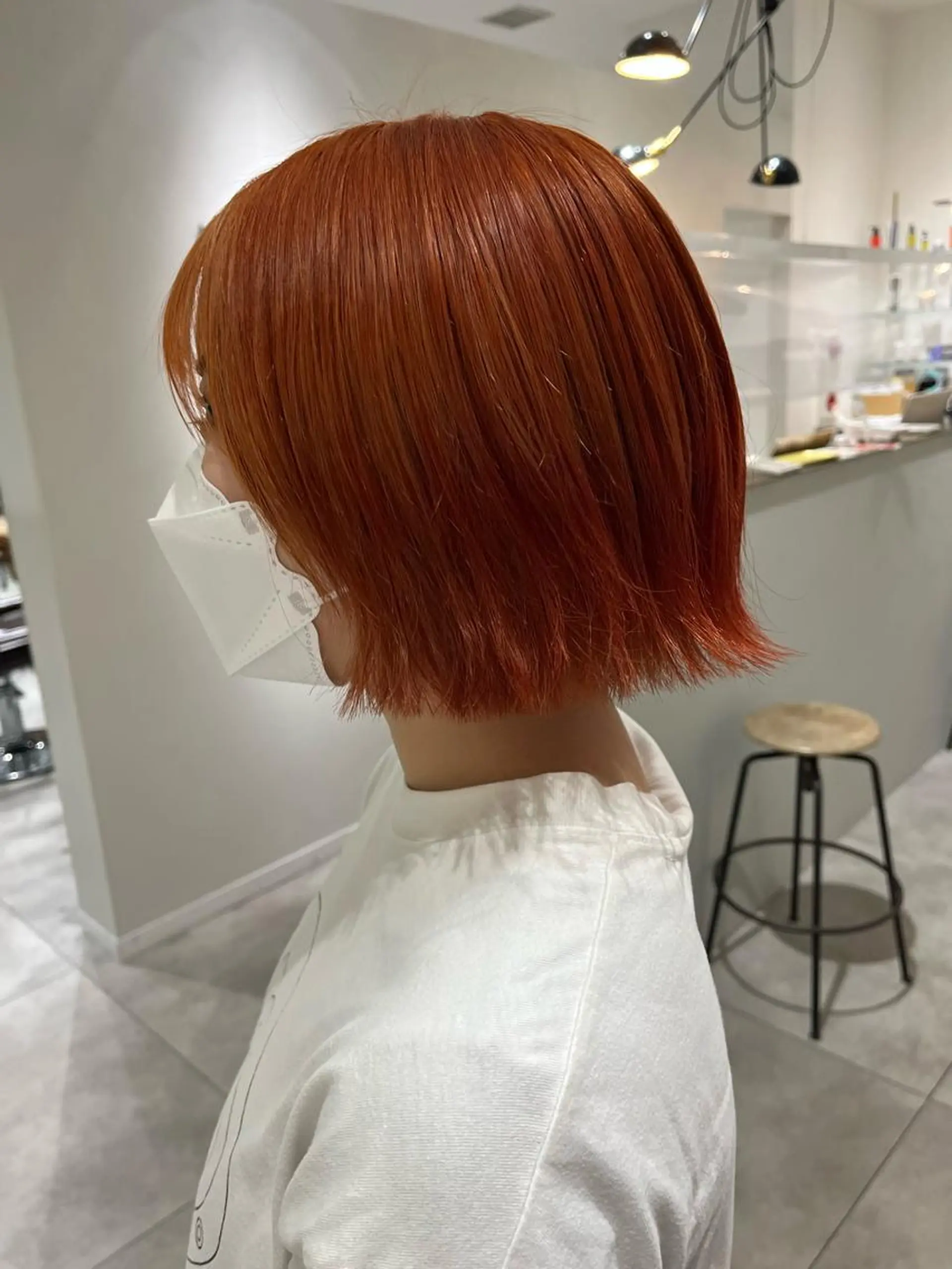 ショート カラー 似合わせ/ボブ/ ショート/西島 絢香のヘアスタイル