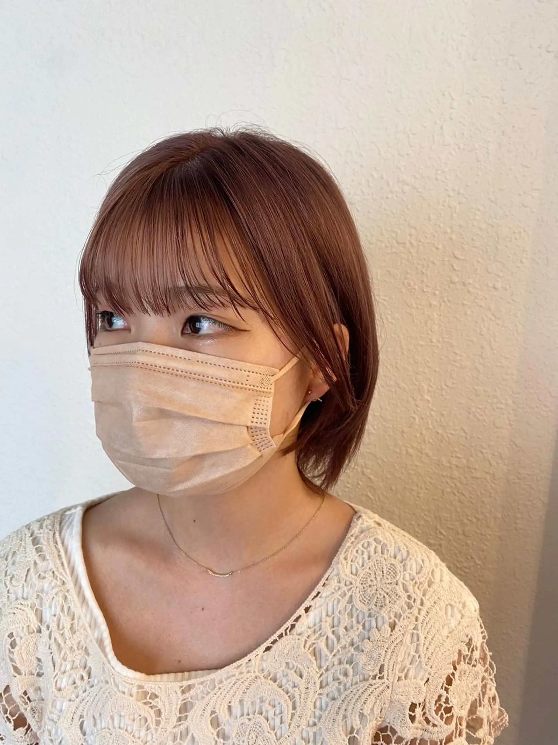 ショート カット ヘアカラー トリートメント 名駅/艶韓国風ヘア miyabiのヘアスタイル