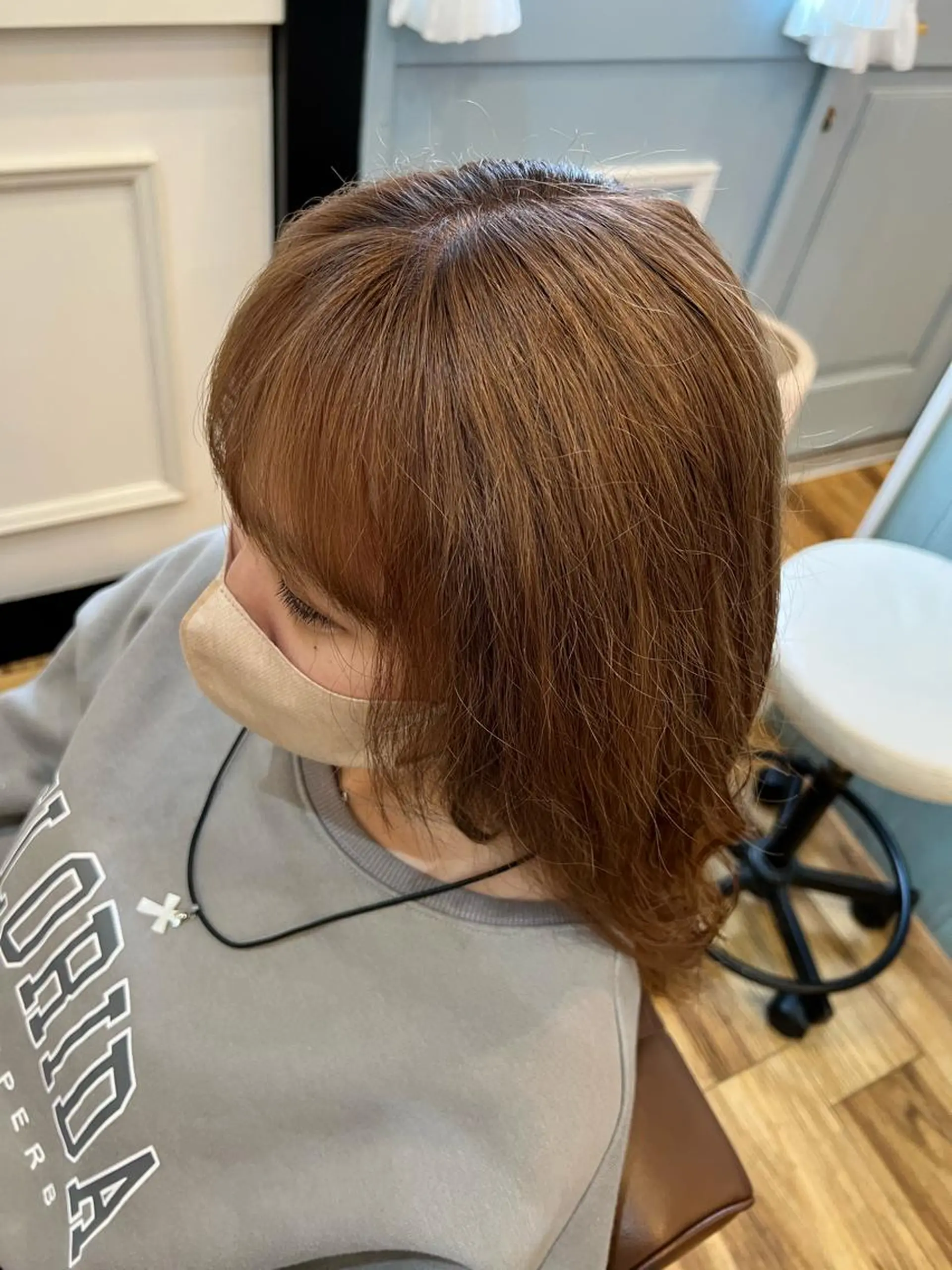 ロング カラー ブラウンカラー ショコラブラウン 美容室Class所属・🐰ハイトーンカラー 畠山　渡🐰のヘアスタイル