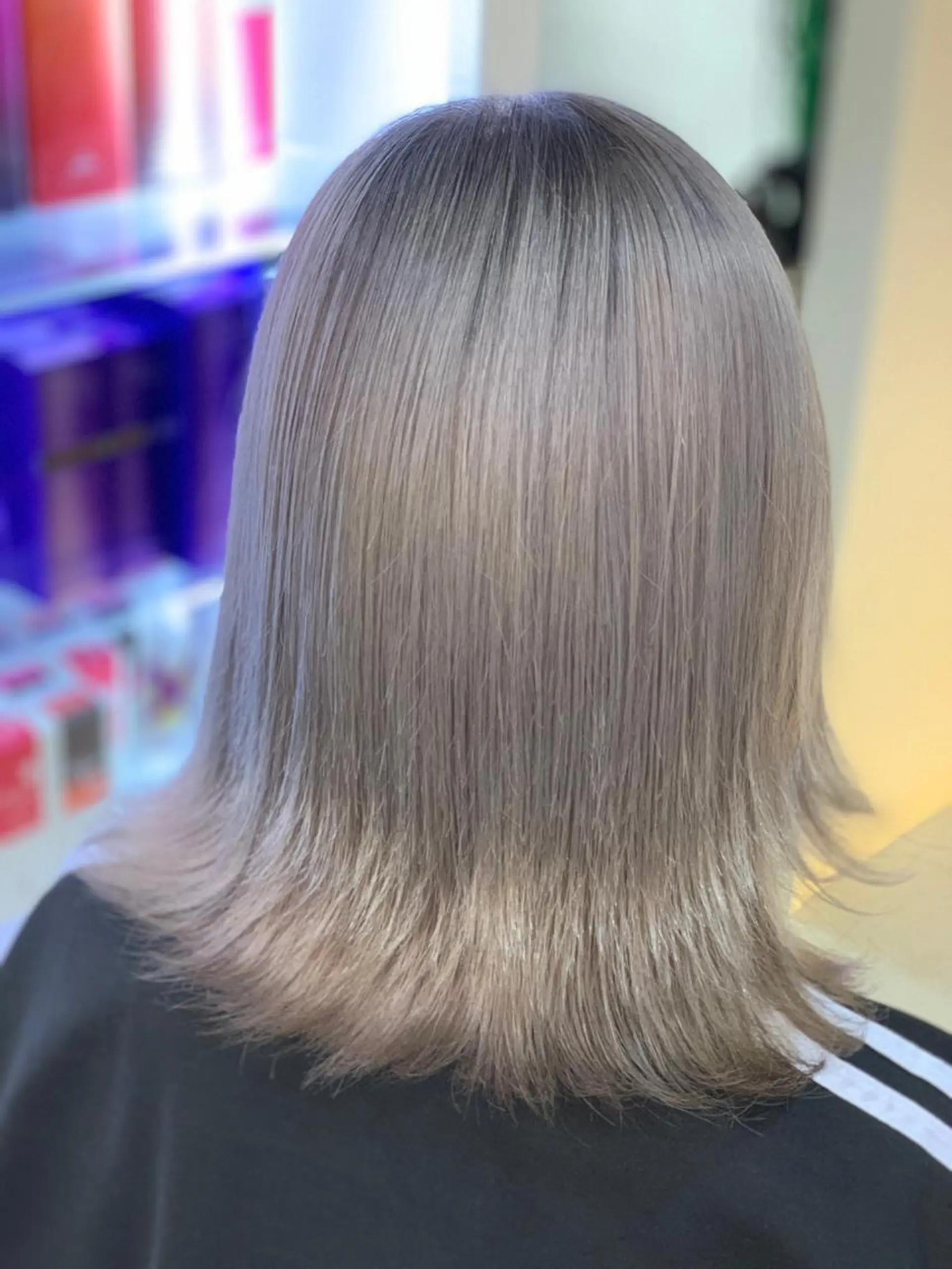 ショート カラー 透明感カラー ヘアカラー トリートメント ✂️大門 巧✂️ LAFF難波店のヘアスタイル