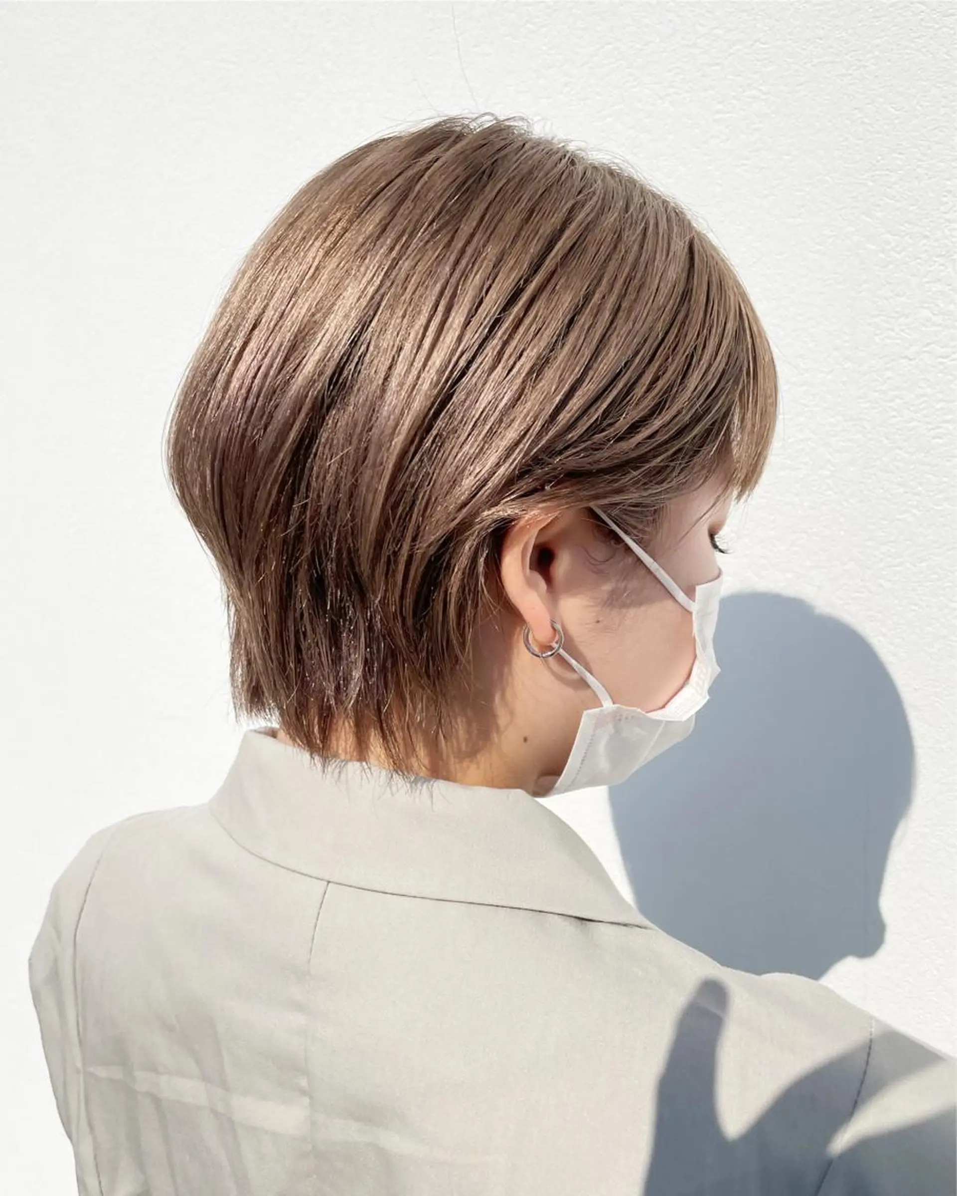 ショート カラー くびれヘア ショートヘア カット ヘアカラー バレイヤージュカラー 特化美容師✨星皓太のヘアスタイル
