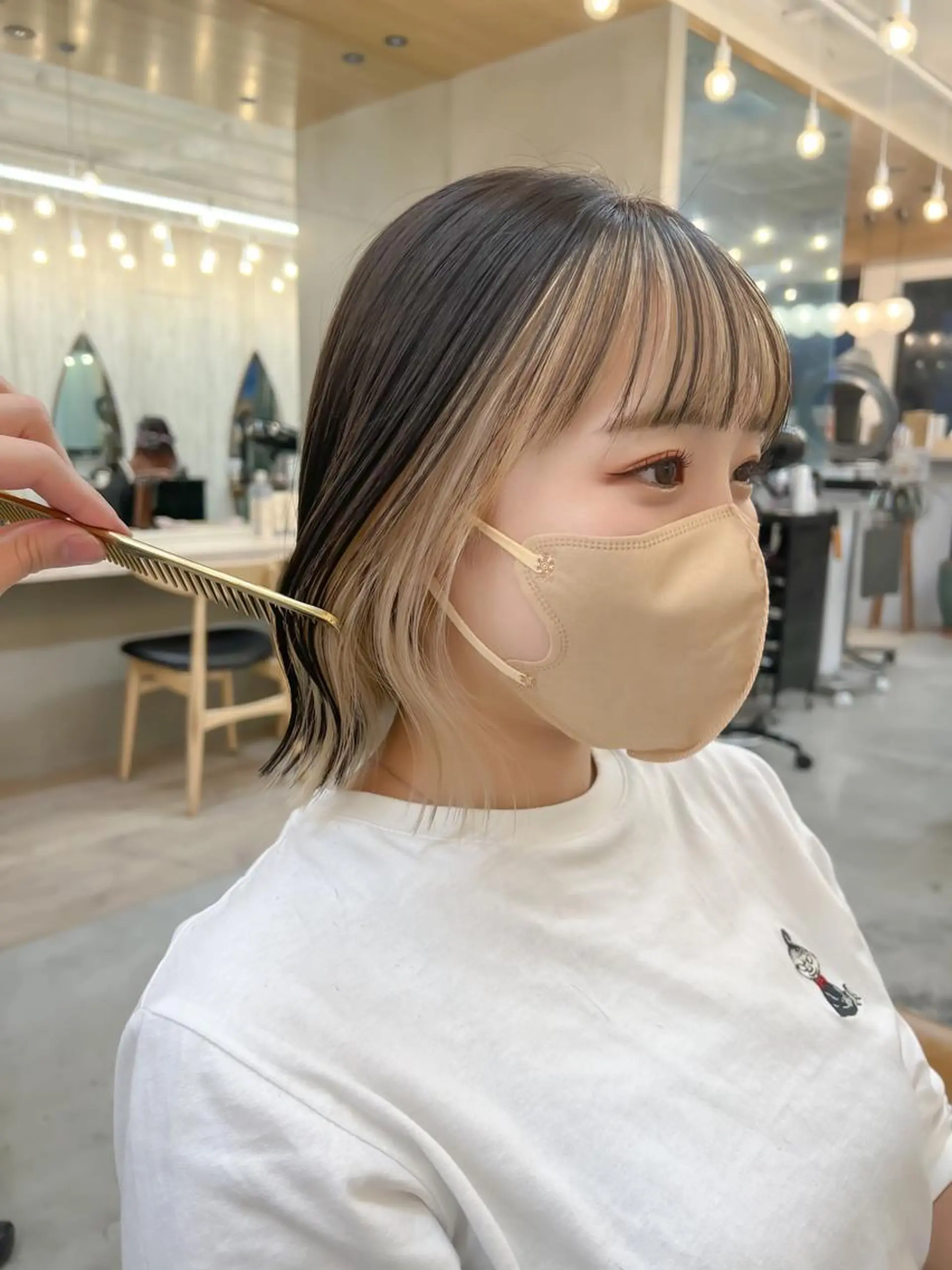 ショート カット ヘアカラー トリートメント ❤️‍🔥ボブ/縮毛 矯正・髪質改善もえるのヘアスタイル