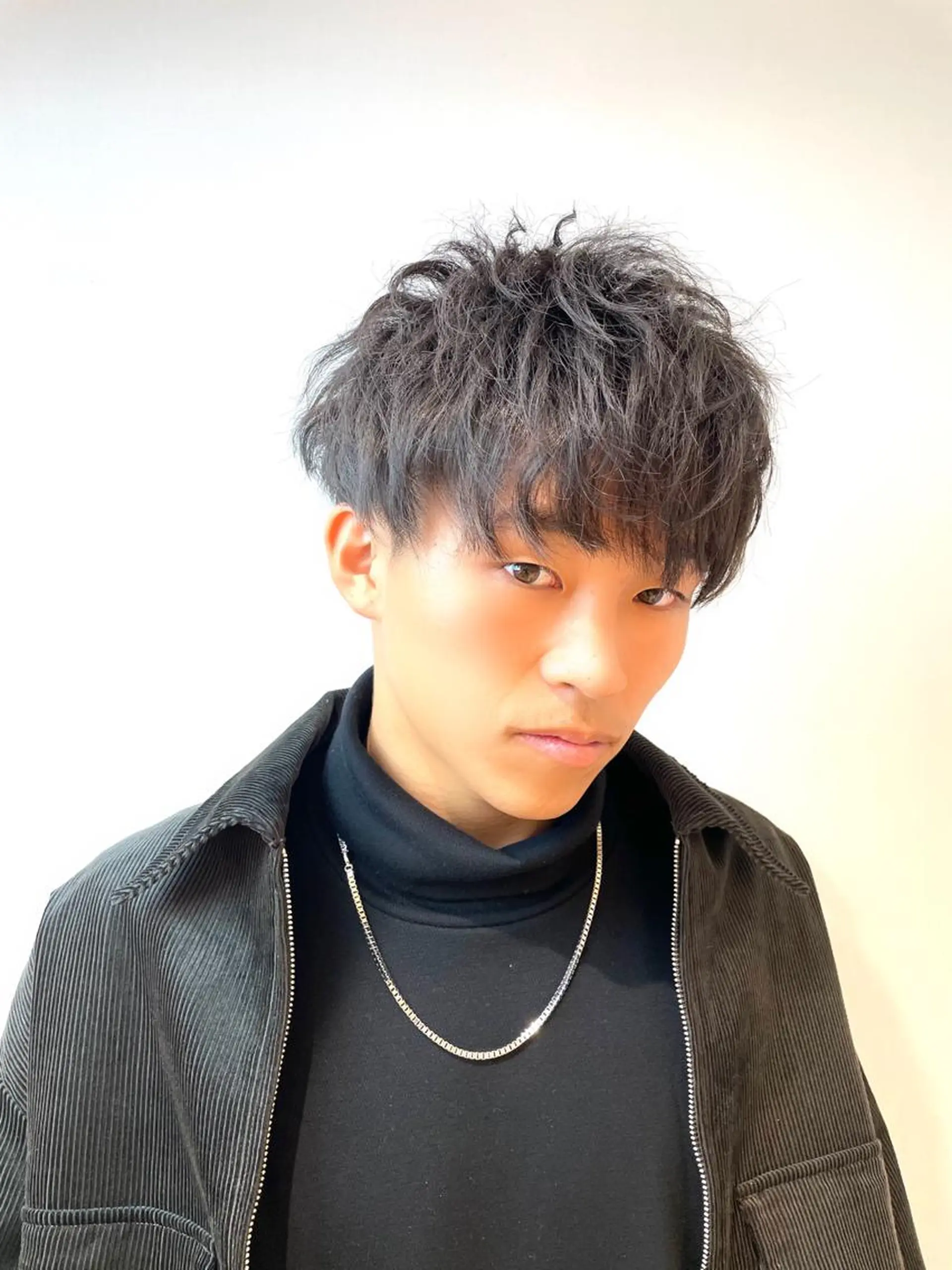 パーマ メンズ メンズパーマ カット パーマ トリートメント ヘアセット IwAsh中山所属・✂︎メンズバレイ ヤージュ✂︎露木智也のヘアスタイル