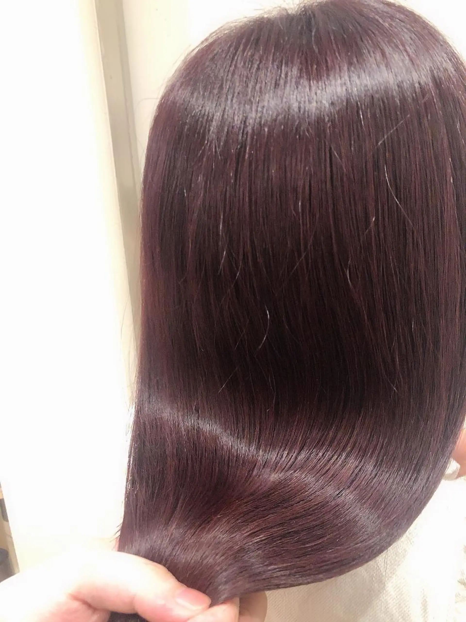 ロング カラー 韓国🇰🇷レイヤー 映える顔周り🩷のヘアスタイル