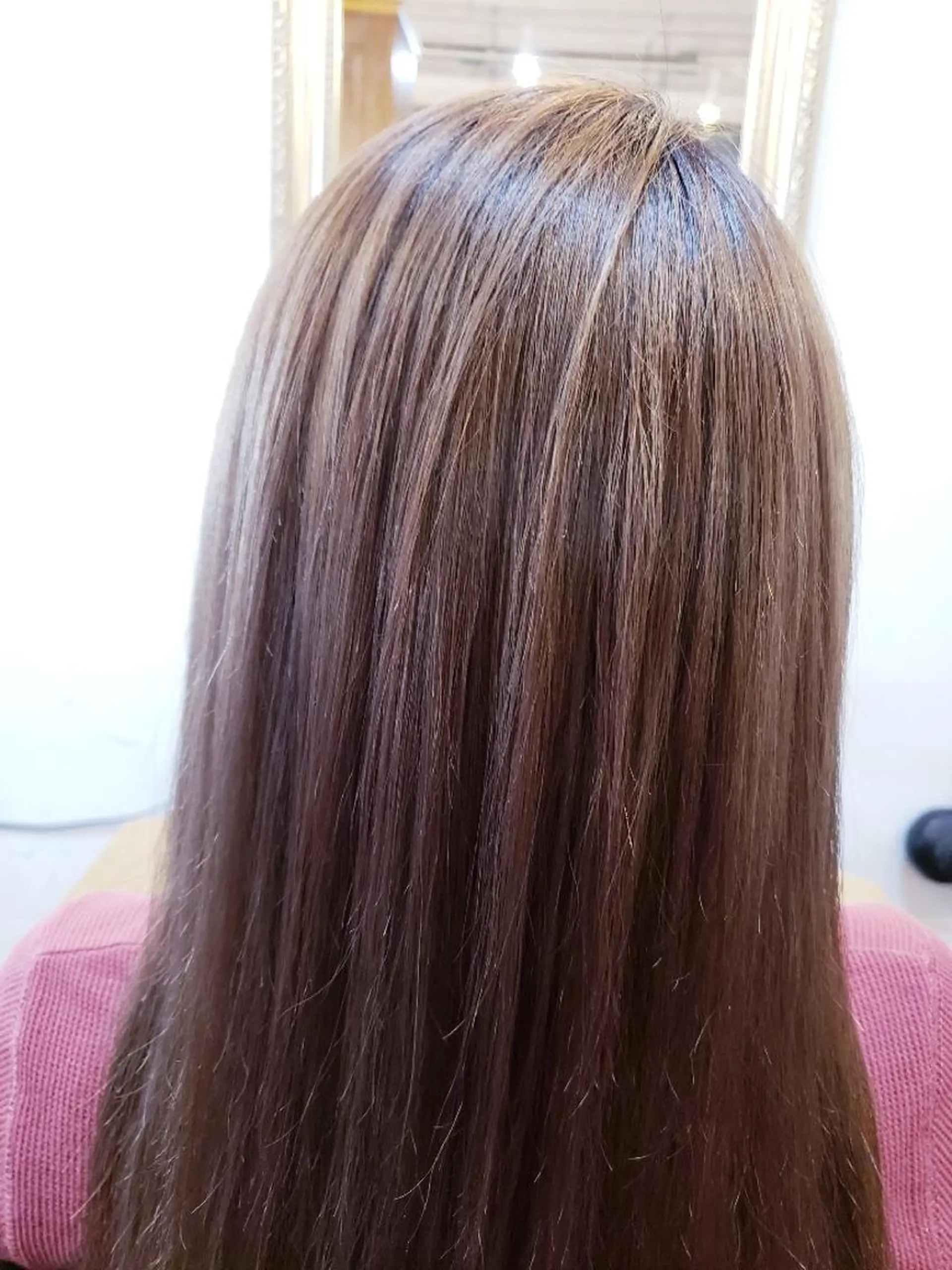 カラー ロング パーマ AngeBay.NaHa所属・饒平名 知也のヘアスタイル