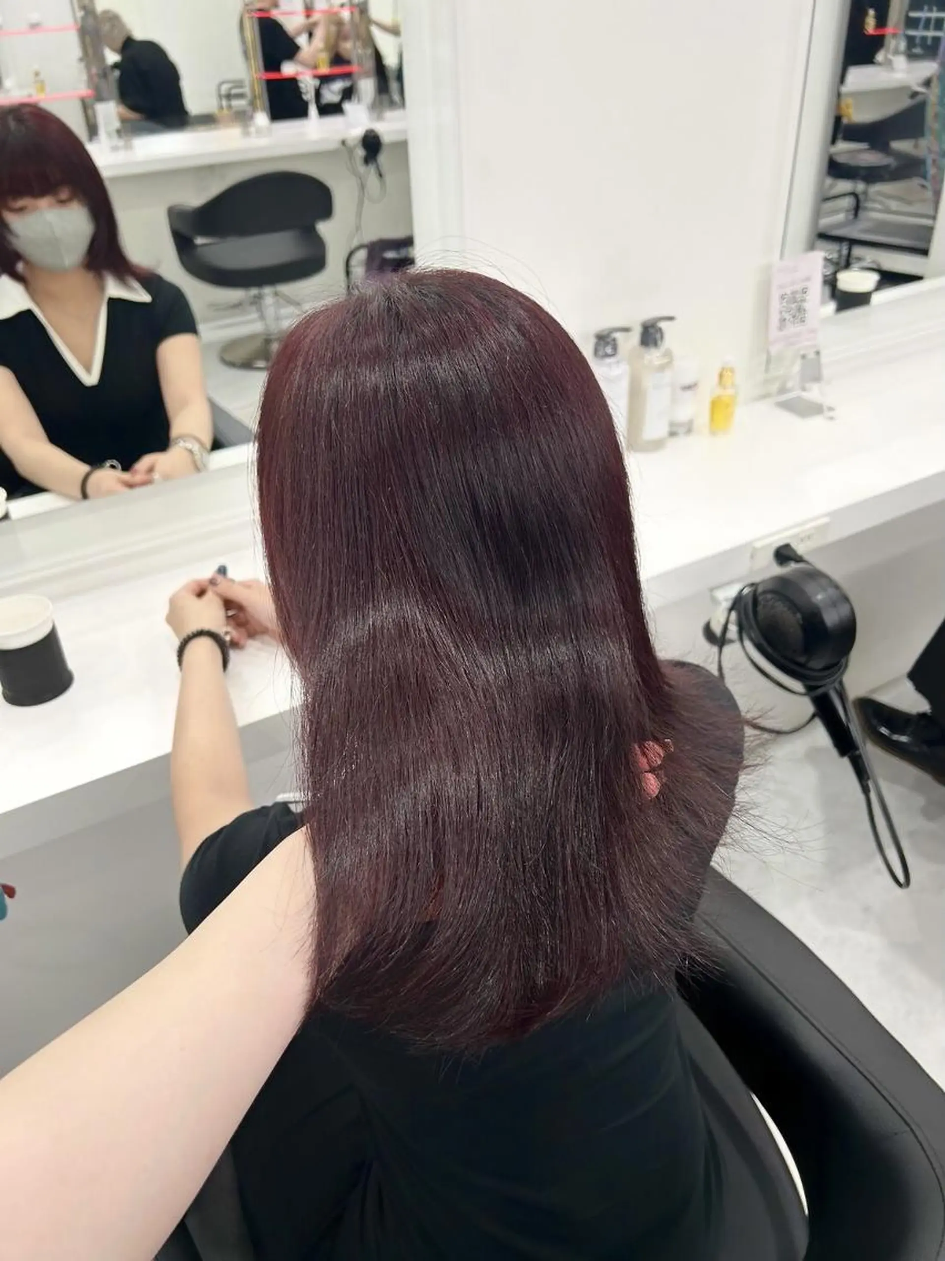 ロング カラー エクステモデル 募集💖まなみのヘアスタイル