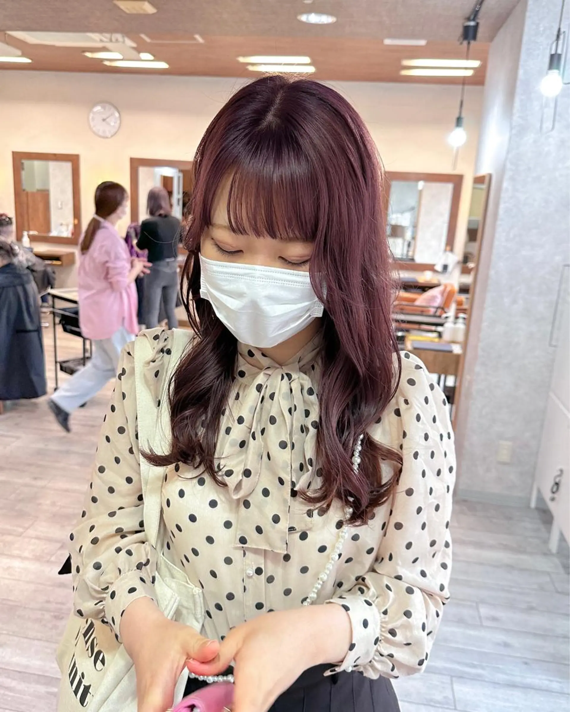 セミロング カラー 高橋 みく/ minim 暖色のヘアスタイル